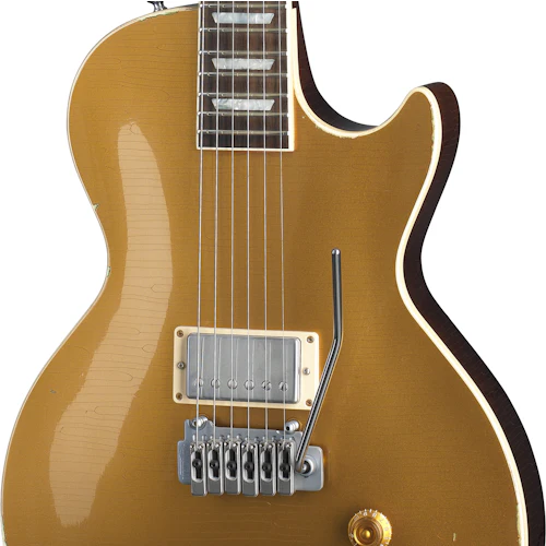 Gibson Custom Joe Perry "Gold Rush" Les Paul Axcess, Aged Antique Gold (Aged Brown/Pink Reissue 5-Latch Case Included)