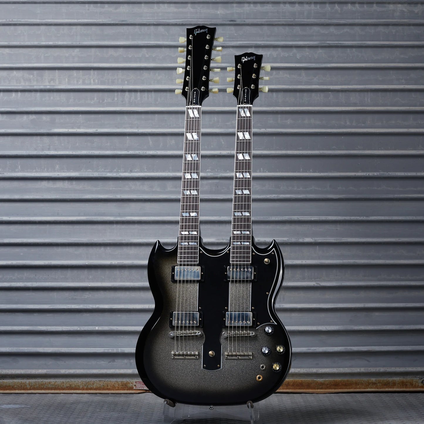 Gibson Mod™ Collection EDS-1275 Double Neck Stereo, Nickel Sparkleblast