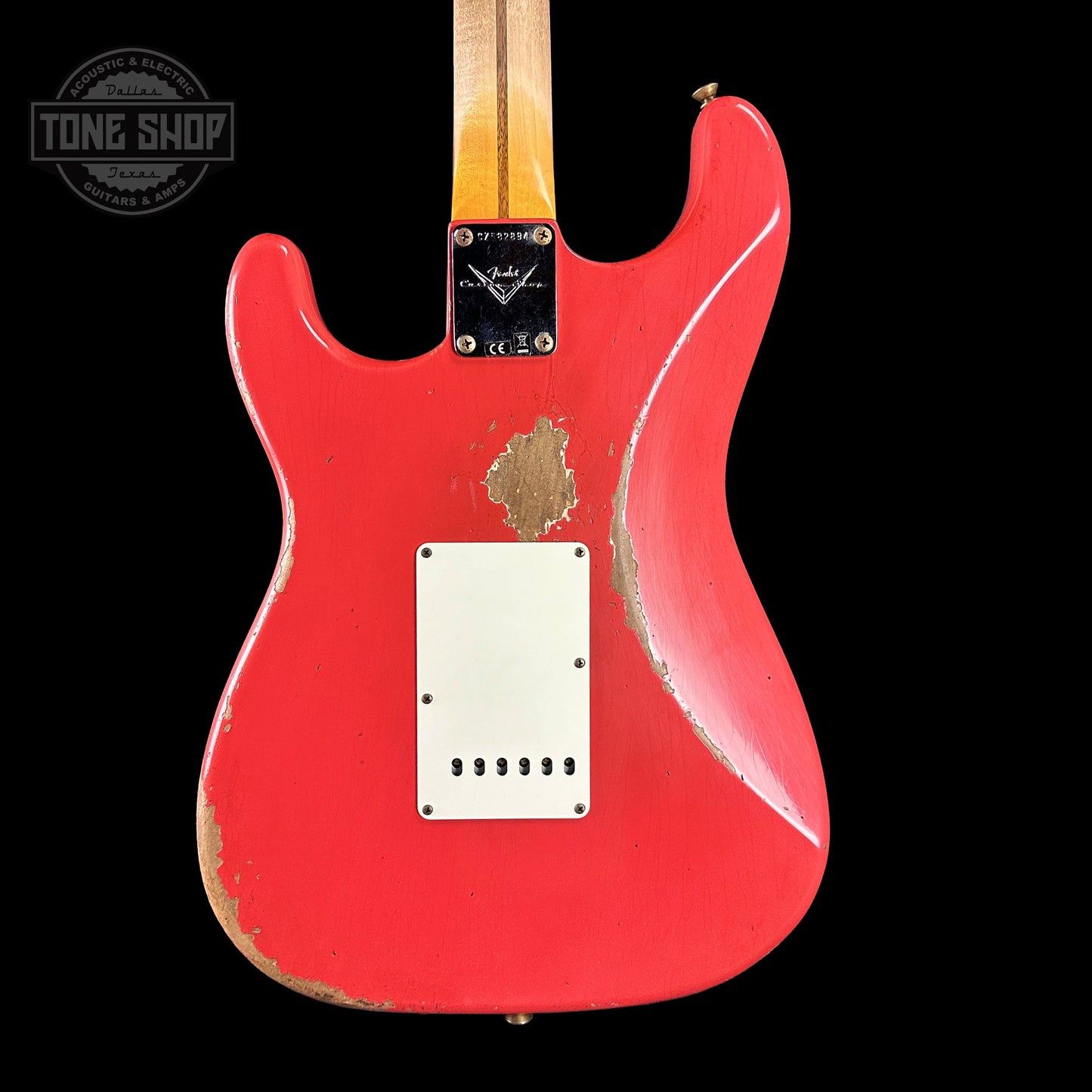 Fender Custom Shop Time Machine '57 Strat Heavy Relic Aged Fiesta Red w/case CZ582894