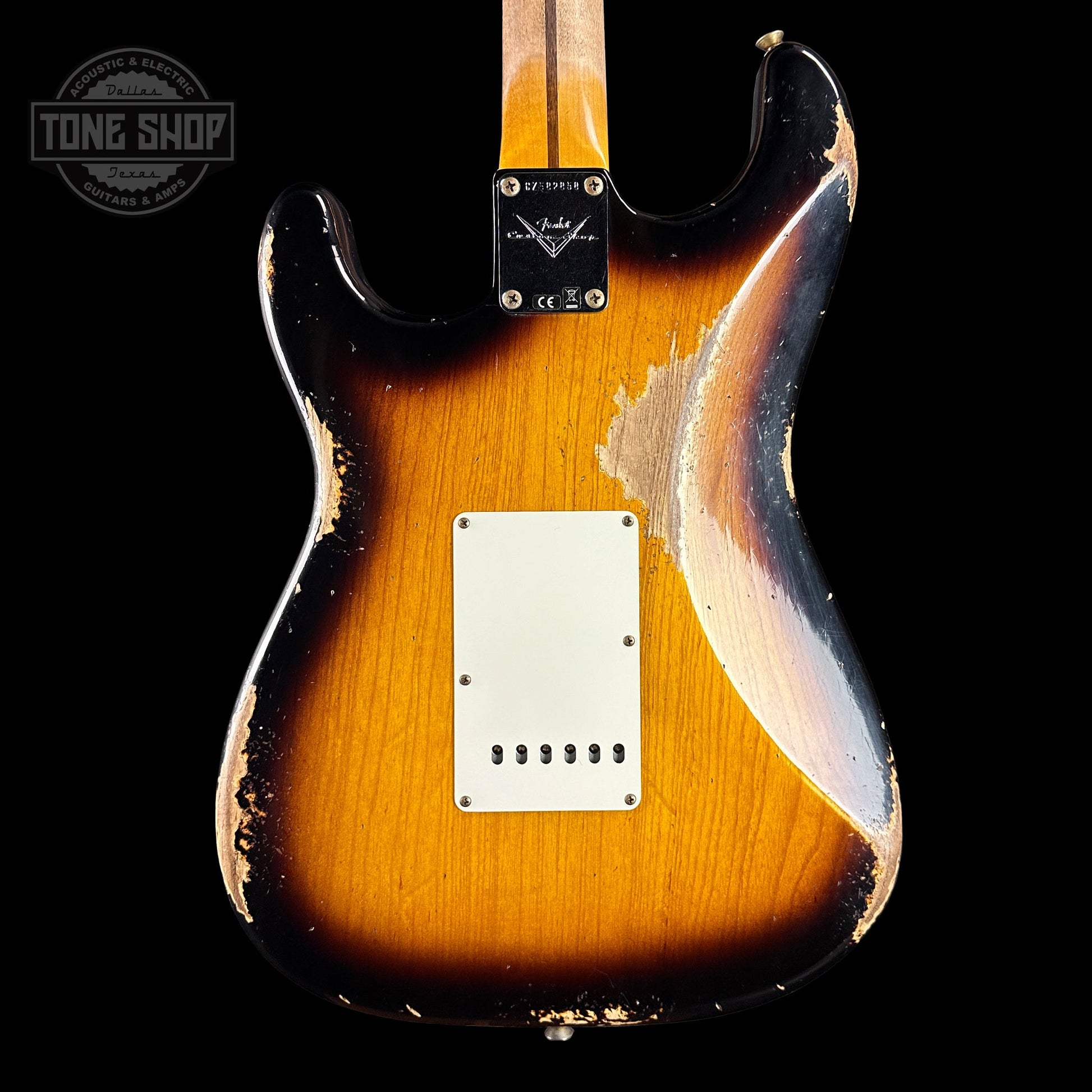 Fender Custom Shop Time Machine '57 Strat Heavy Relic Faded Aged 2 Color Sunburst w/case