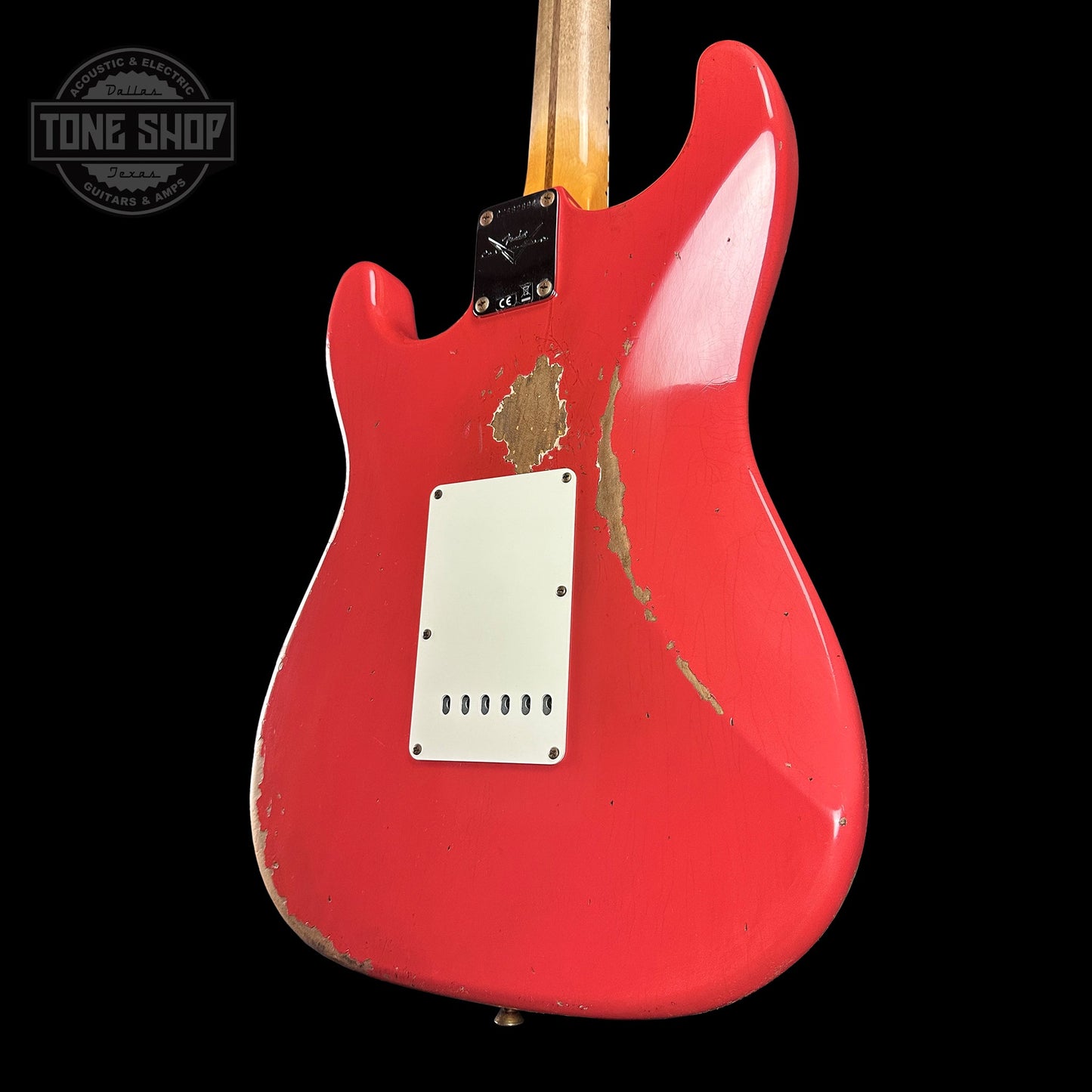 Fender Custom Shop Time Machine '57 Strat Heavy Relic Aged Fiesta Red w/case CZ582894