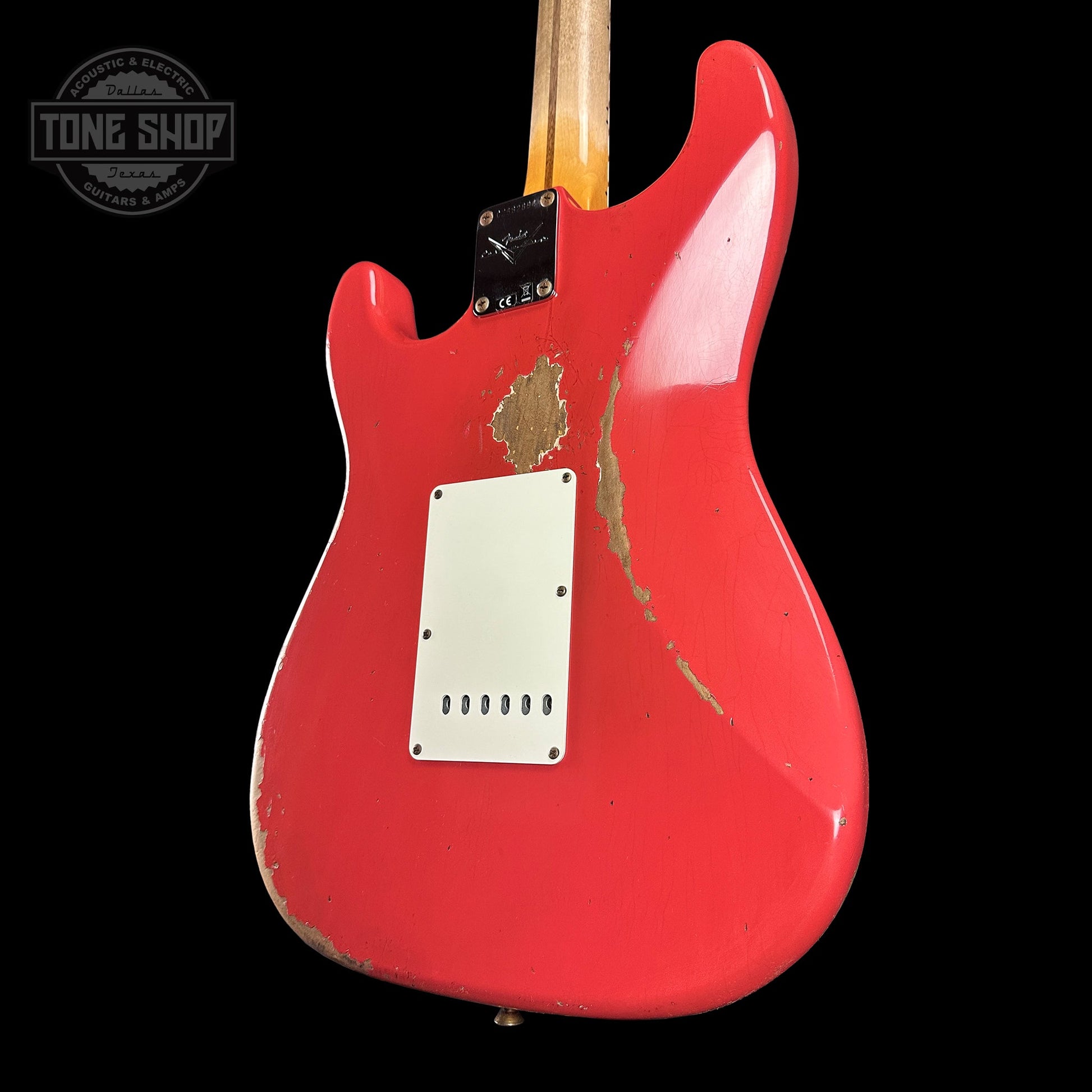 Fender Custom Shop Time Machine '57 Strat Heavy Relic Aged Fiesta Red w/case CZ582894