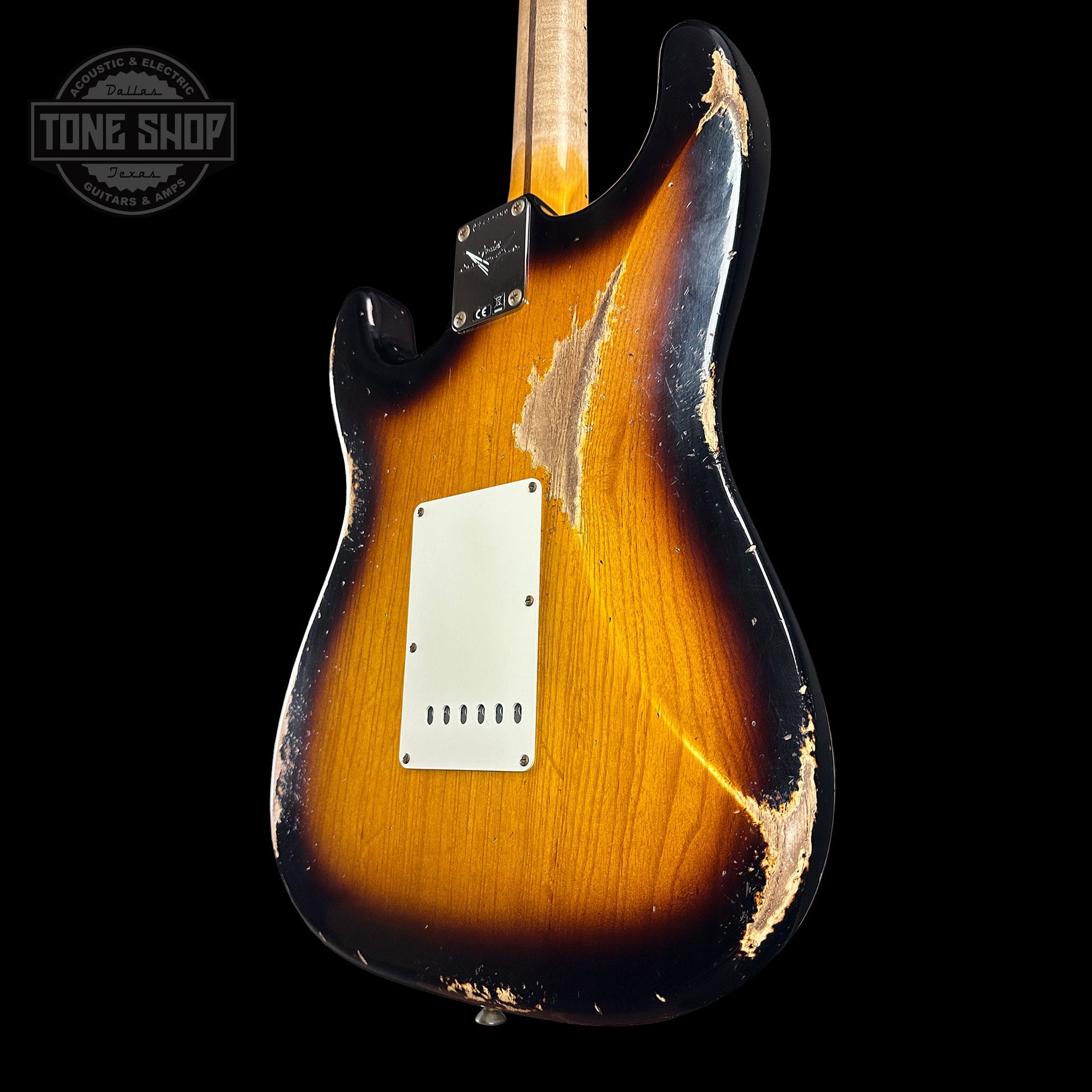 Fender Custom Shop Time Machine '57 Strat Heavy Relic Faded Aged 2 Color Sunburst w/case