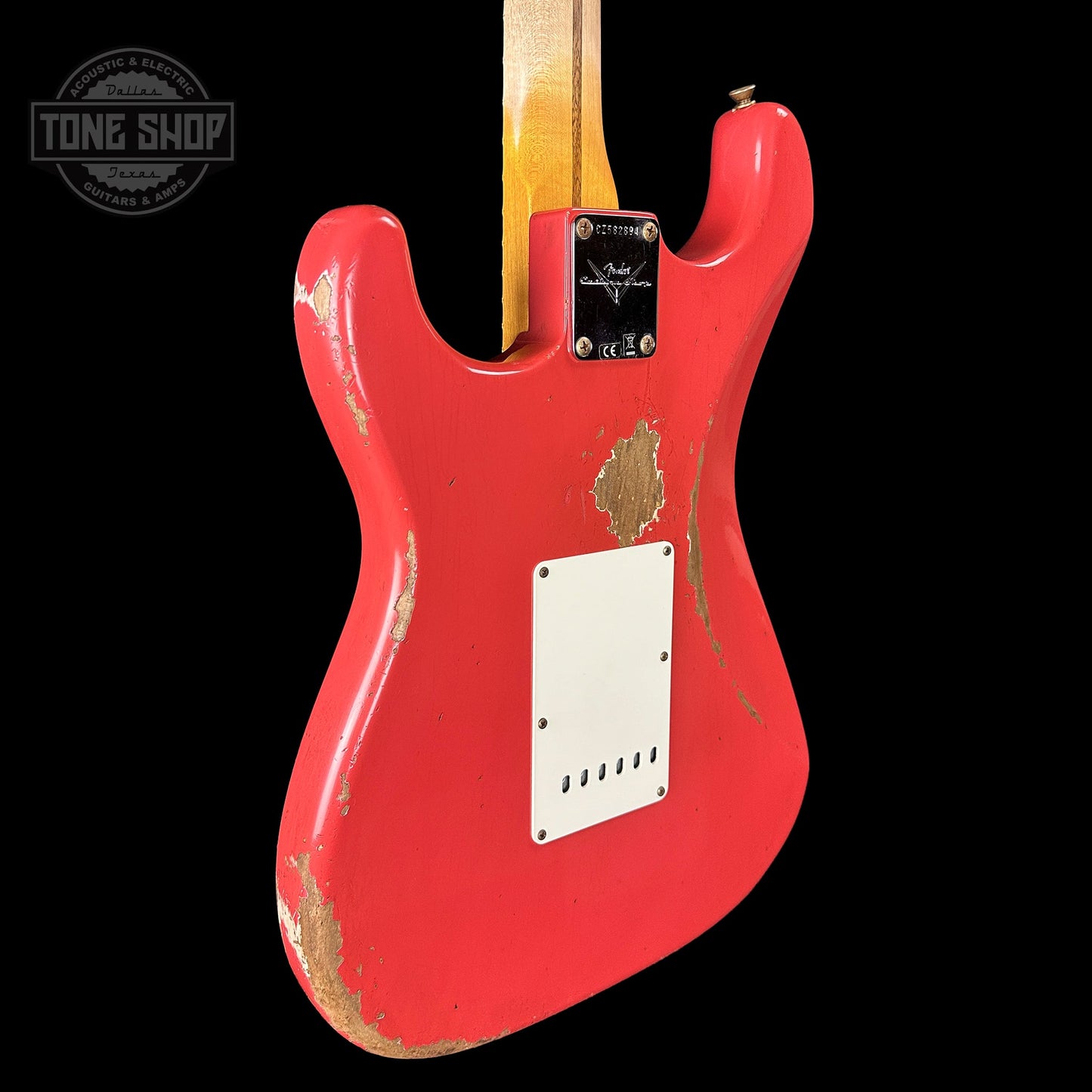 Fender Custom Shop Time Machine '57 Strat Heavy Relic Aged Fiesta Red w/case CZ582894