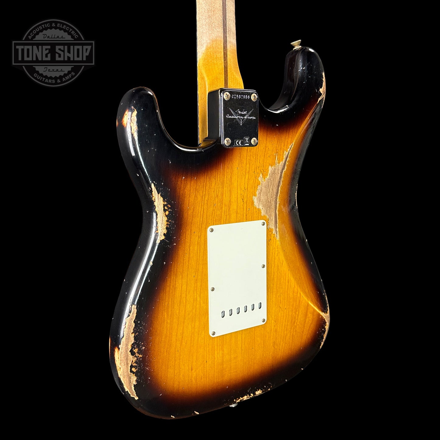 Fender Custom Shop Time Machine '57 Strat Heavy Relic Faded Aged 2 Color Sunburst w/case