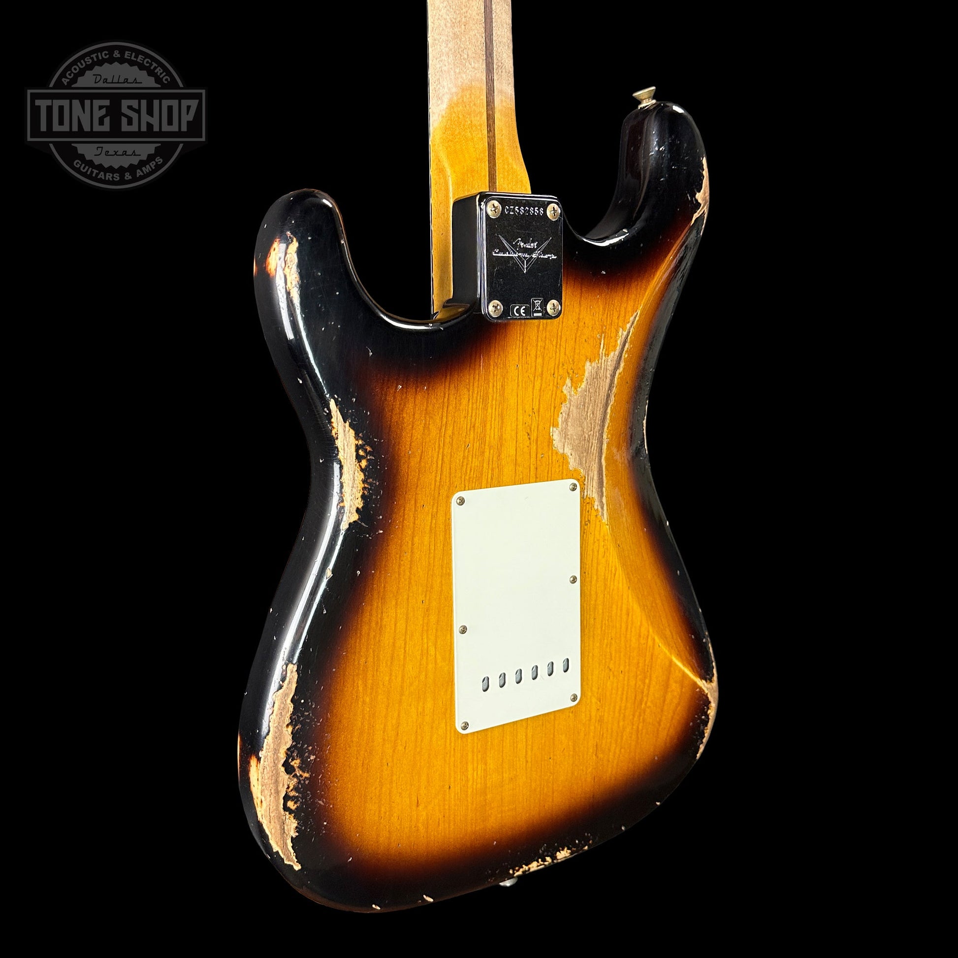 Fender Custom Shop Time Machine '57 Strat Heavy Relic Faded Aged 2 Color Sunburst w/case
