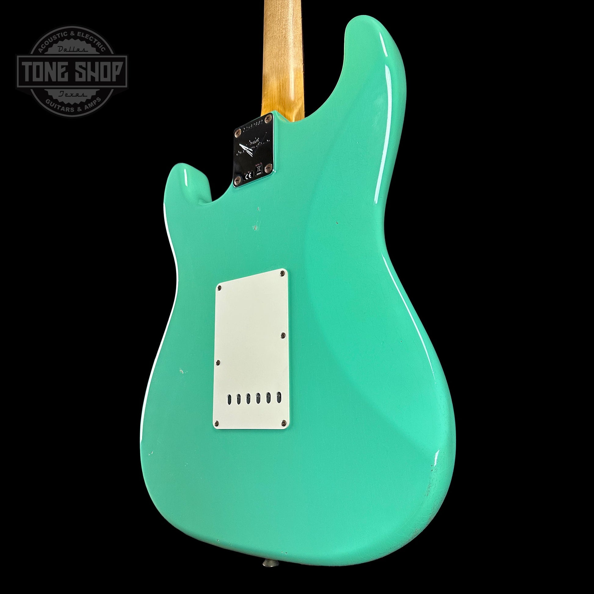 Fender Custom Shop Time Machine '59 Strat Rw Journeyman Relic Super Faded Aged Sea Foam Green w/case