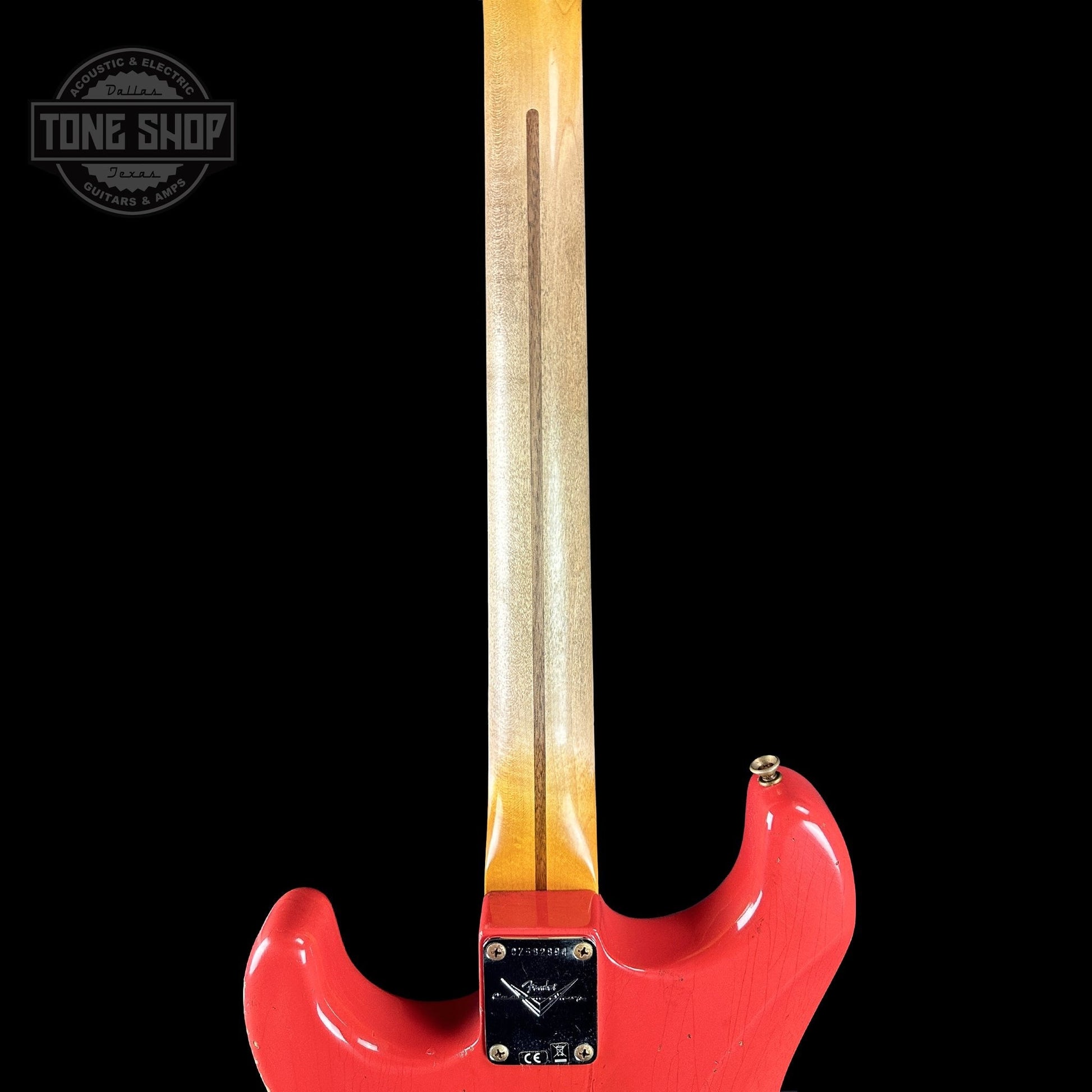 Fender Custom Shop Time Machine '57 Strat Heavy Relic Aged Fiesta Red w/case CZ582894