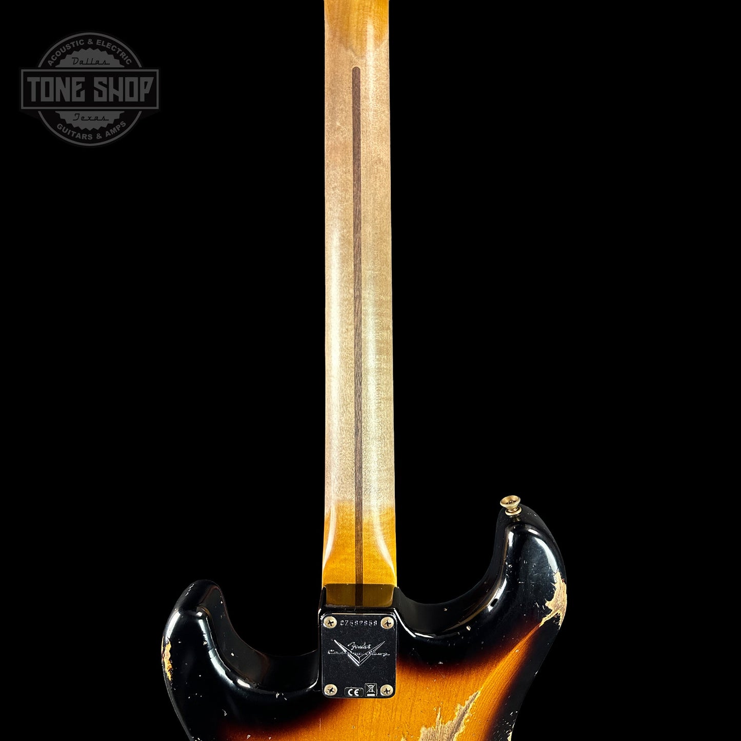 Fender Custom Shop Time Machine '57 Strat Heavy Relic Faded Aged 2 Color Sunburst w/case