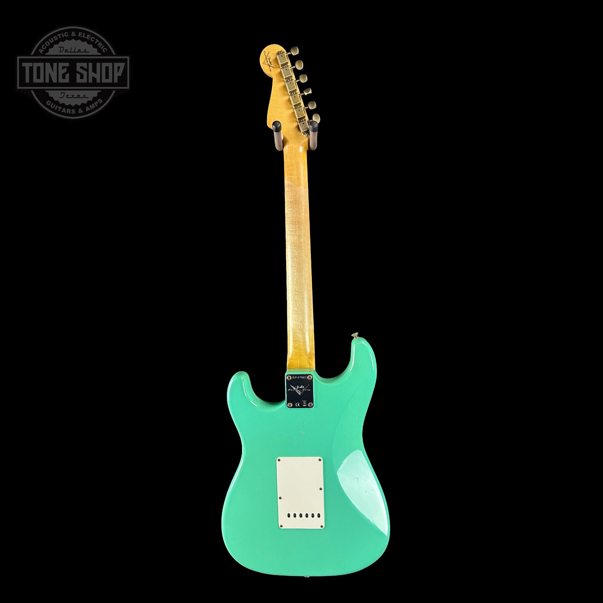 Fender Custom Shop Time Machine '59 Strat Rw Journeyman Relic Super Faded Aged Sea Foam Green w/case