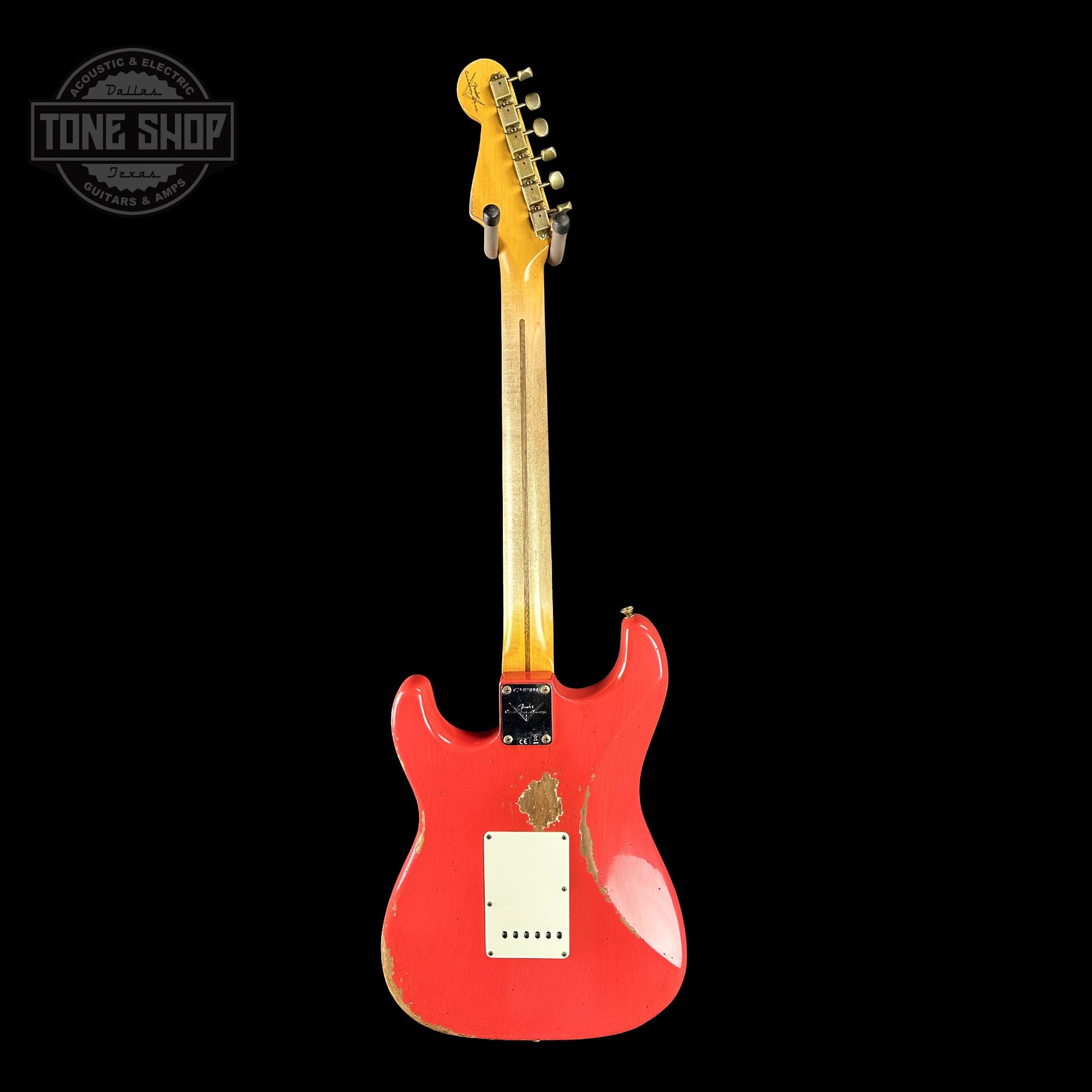 Fender Custom Shop Time Machine '57 Strat Heavy Relic Aged Fiesta Red w/case CZ582894