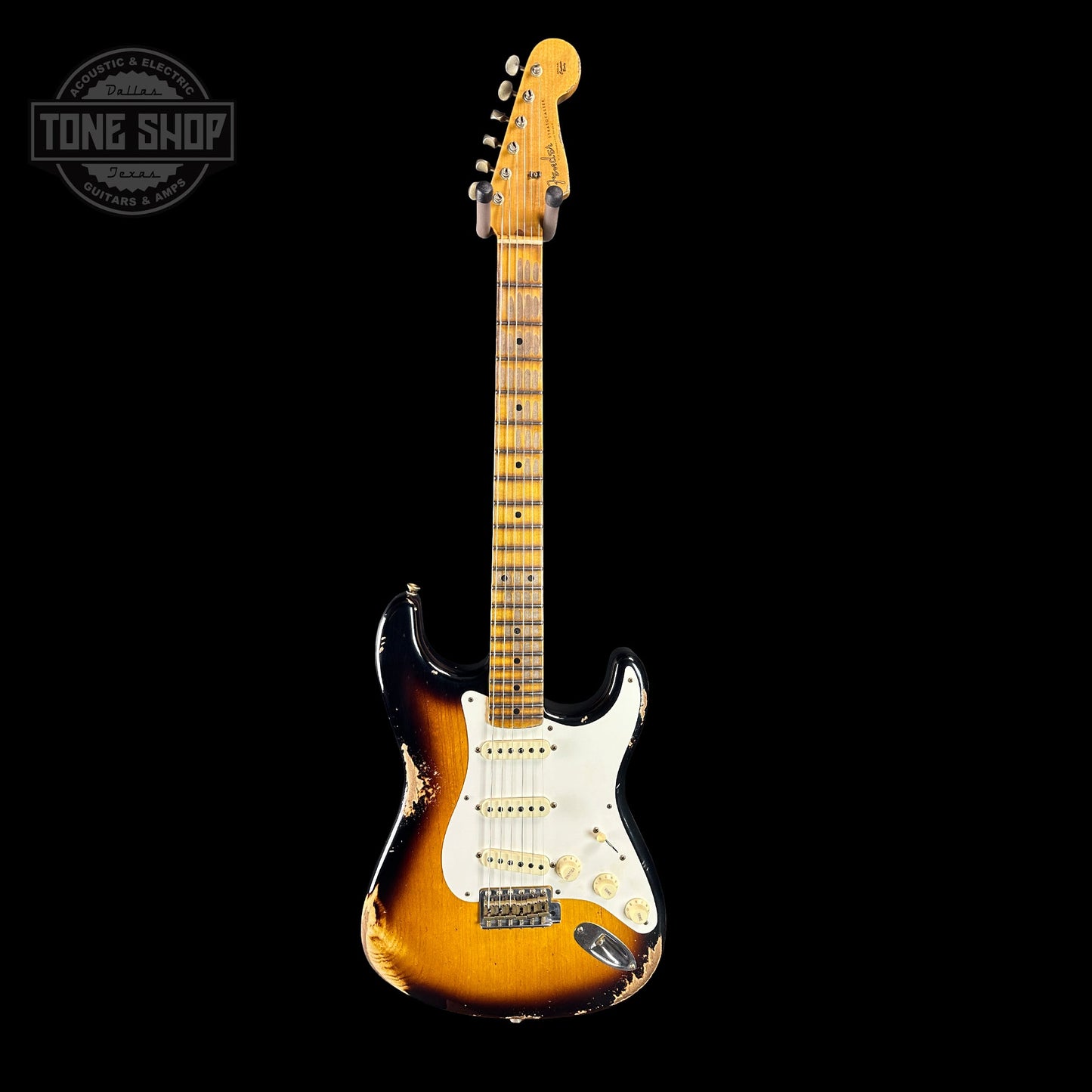 Fender Custom Shop Time Machine '57 Strat Heavy Relic Faded Aged 2 Color Sunburst w/case
