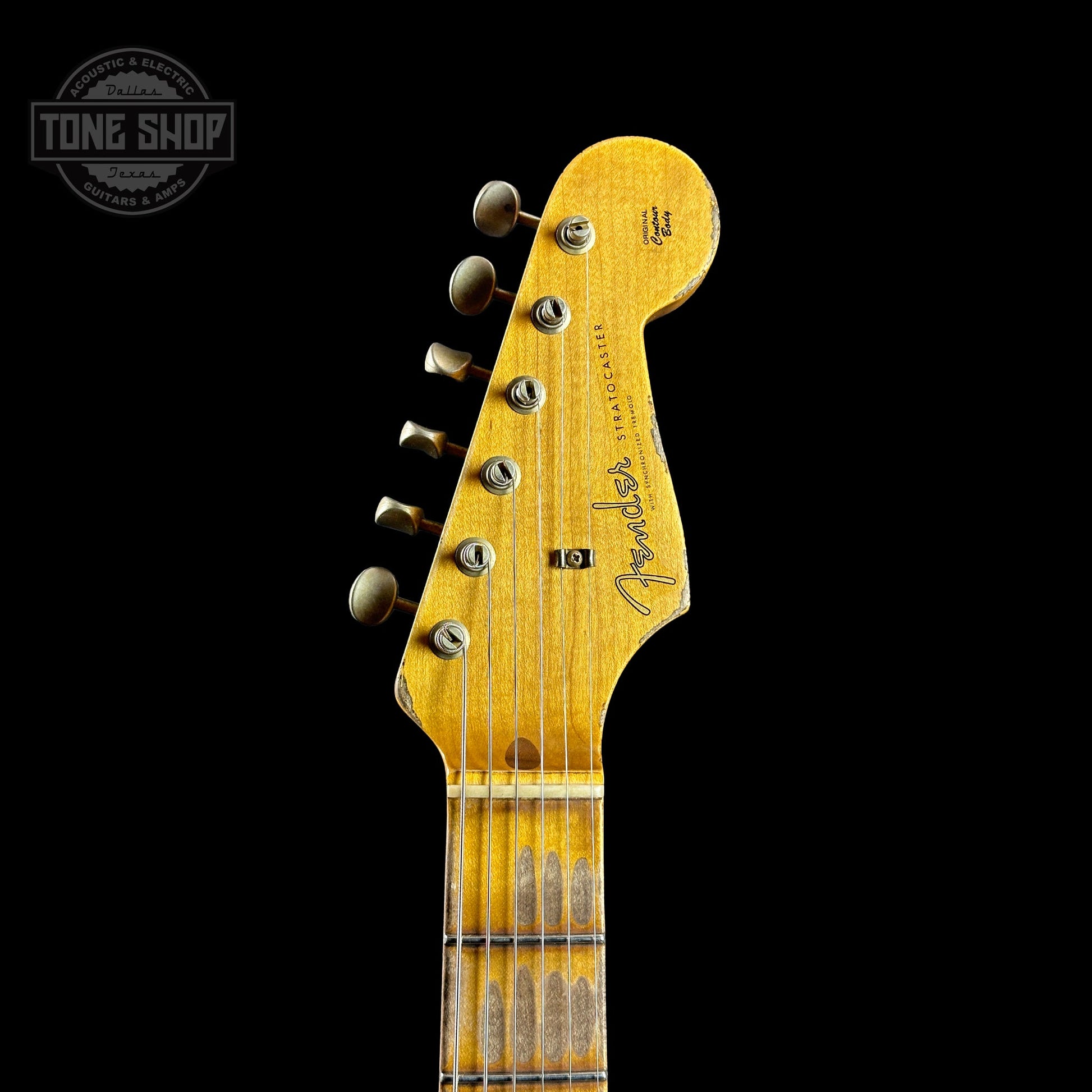 Fender Custom Shop Time Machine '57 Strat Heavy Relic Faded Aged 2 Color Sunburst w/case