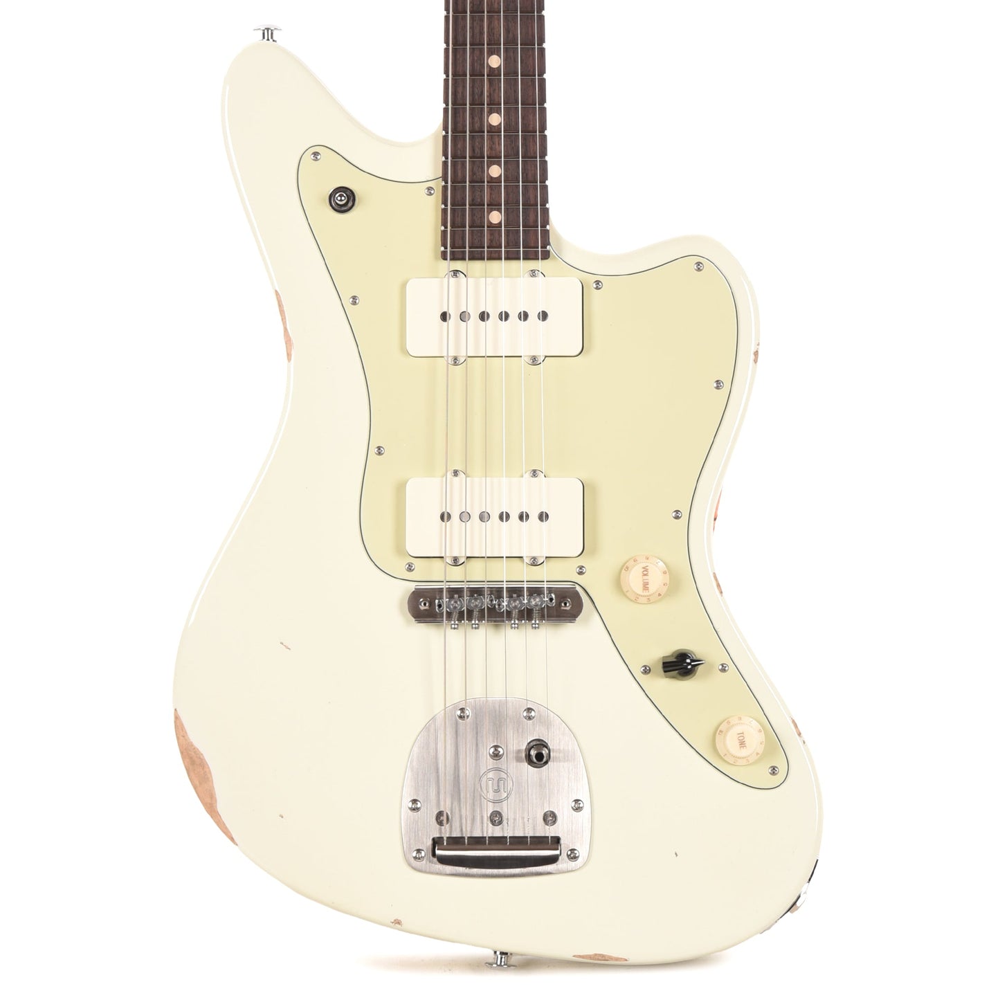 Suhr Classic JM Antique LE Olympic White w/Mastery Vibrato