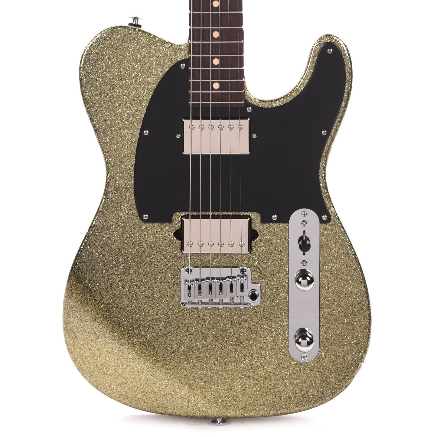 Suhr Custom Classic T Paulownia HH Gold Sparkle w/Roasted Neck & Rosewood Fingerboard