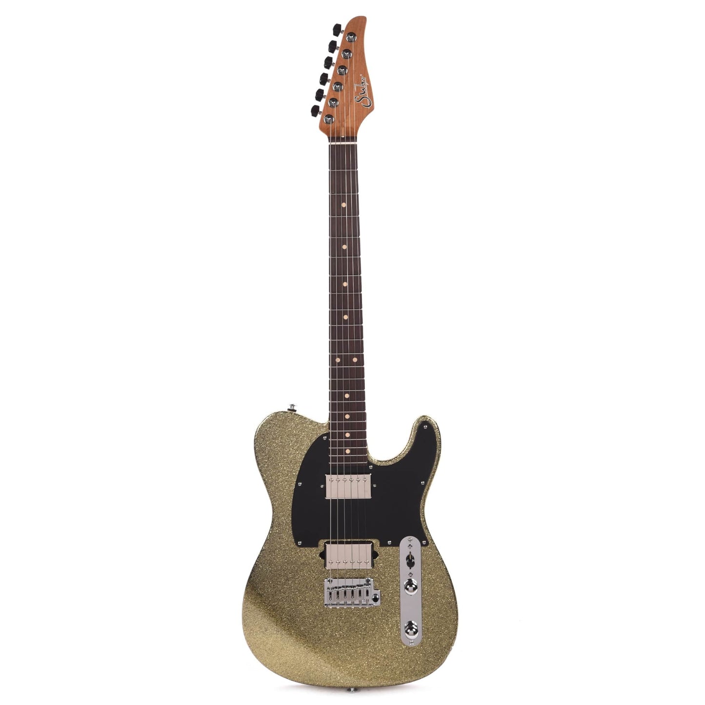Suhr Custom Classic T Paulownia HH Gold Sparkle w/Roasted Neck & Rosewood Fingerboard