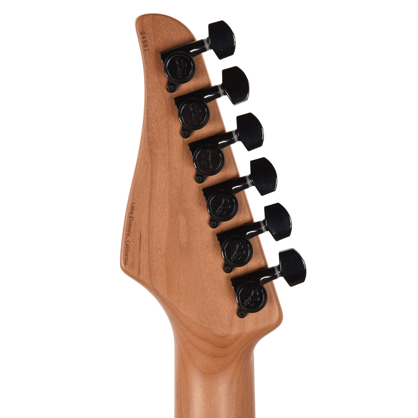 Suhr Custom Modern Black Gradient w/CME-Selected Burl Maple Top