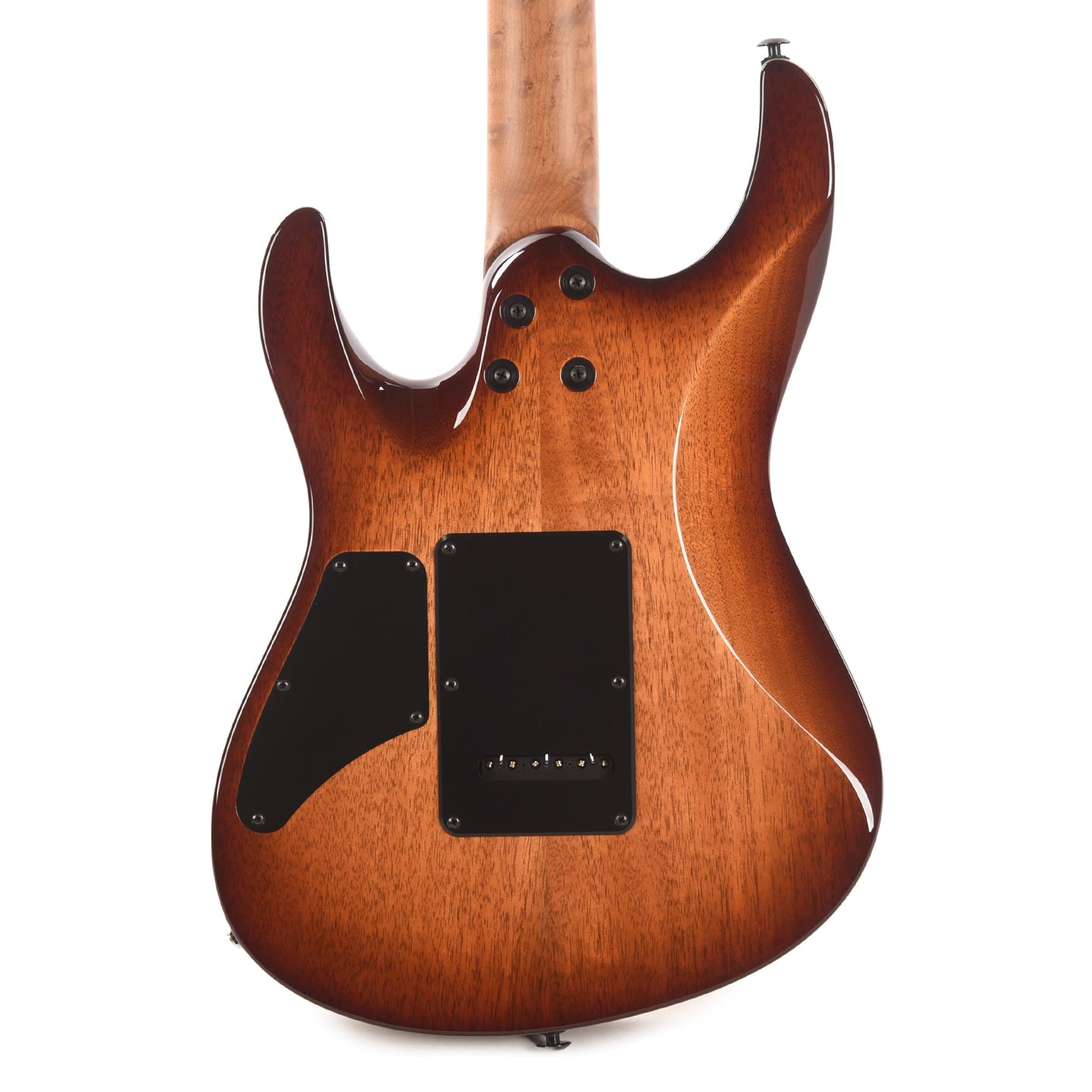 Suhr Custom Modern Brown Burst w/CME-Selected Spalt Maple Top