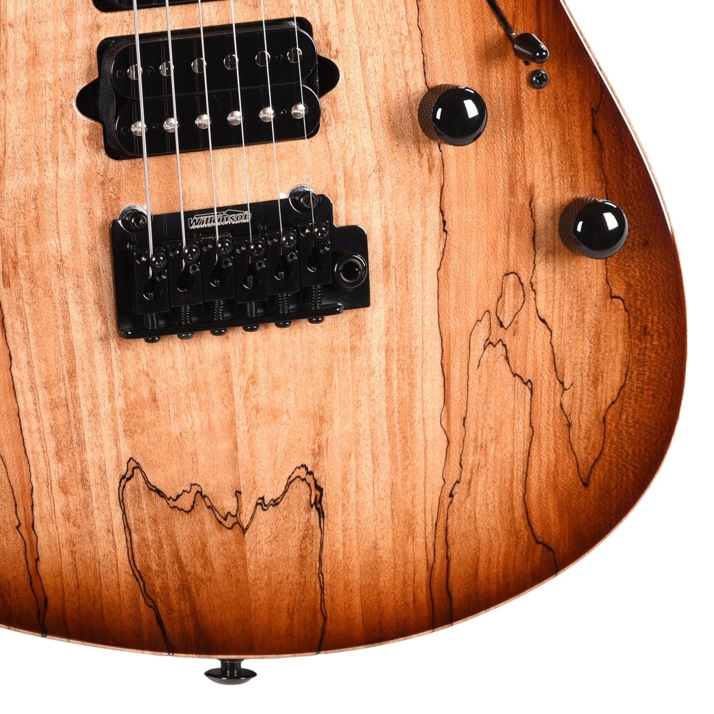 Suhr Custom Modern Brown Burst w/CME-Selected Spalt Maple Top