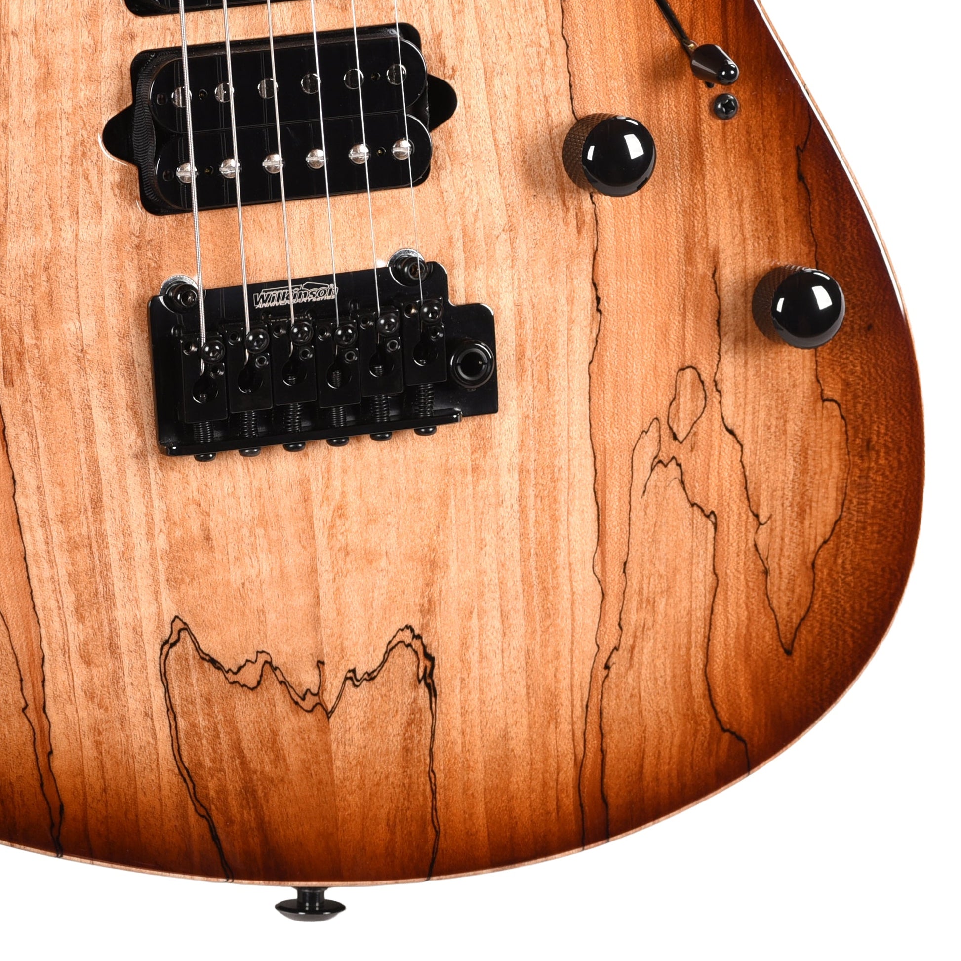Suhr Custom Modern Brown Burst w/CME-Selected Spalt Maple Top