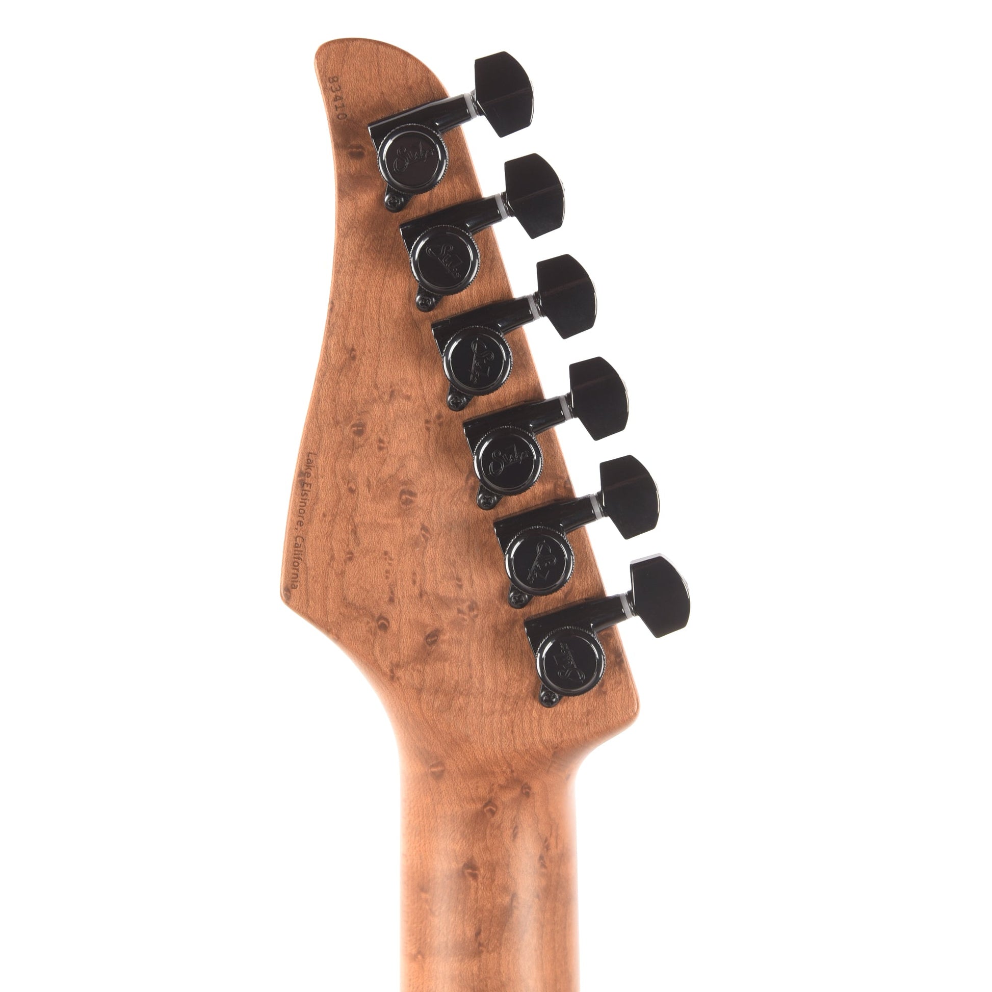 Suhr Custom Modern Brown Burst w/CME-Selected Spalt Maple Top