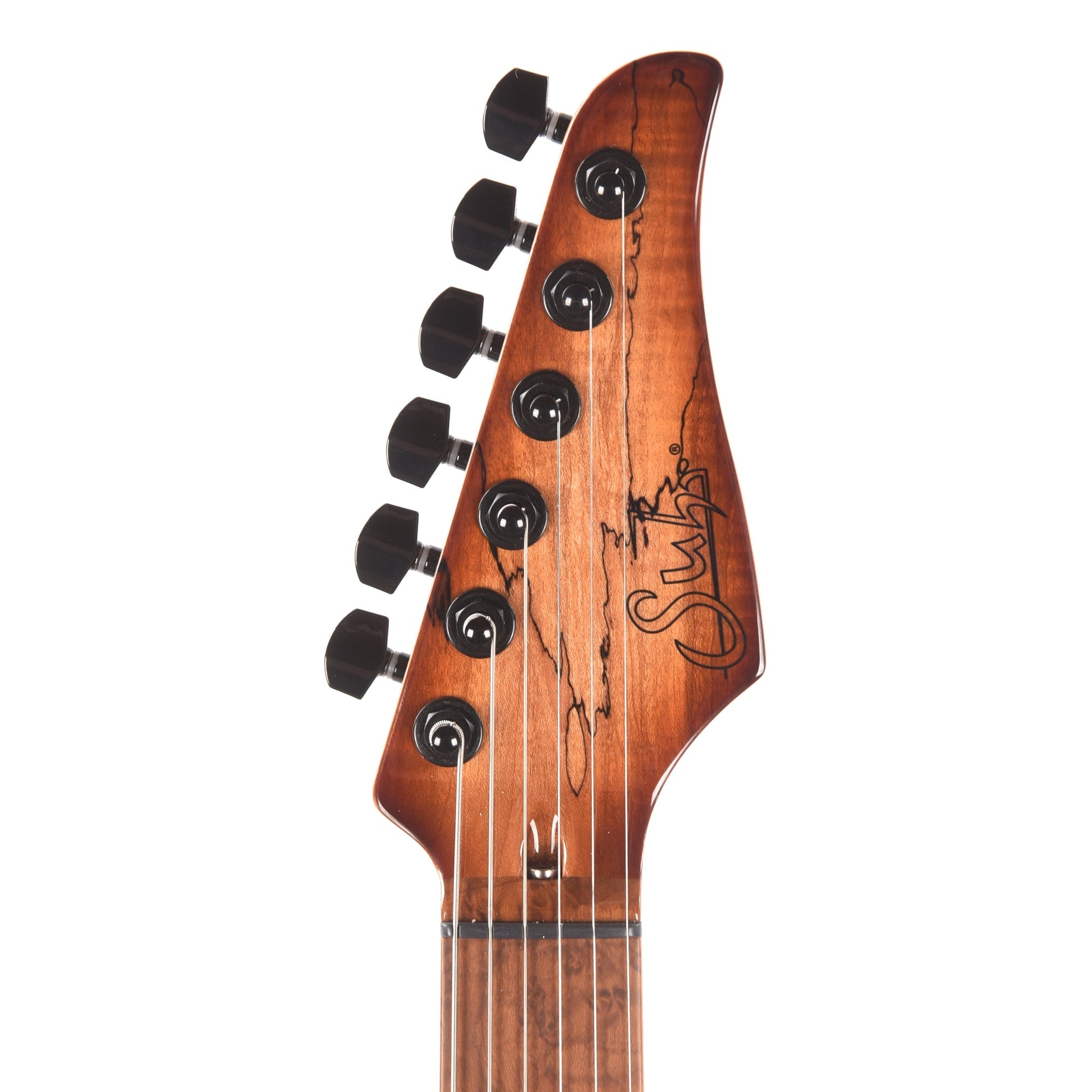Suhr Custom Modern Brown Burst w/CME-Selected Spalt Maple Top