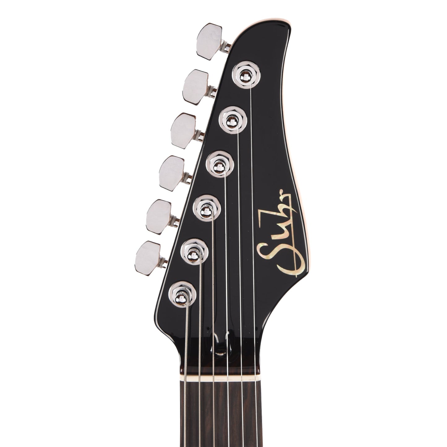 Suhr Custom Modern HSH Spalted Maple/Mahogany Dark Brown Burst w/Roasted Flame Maple Neck