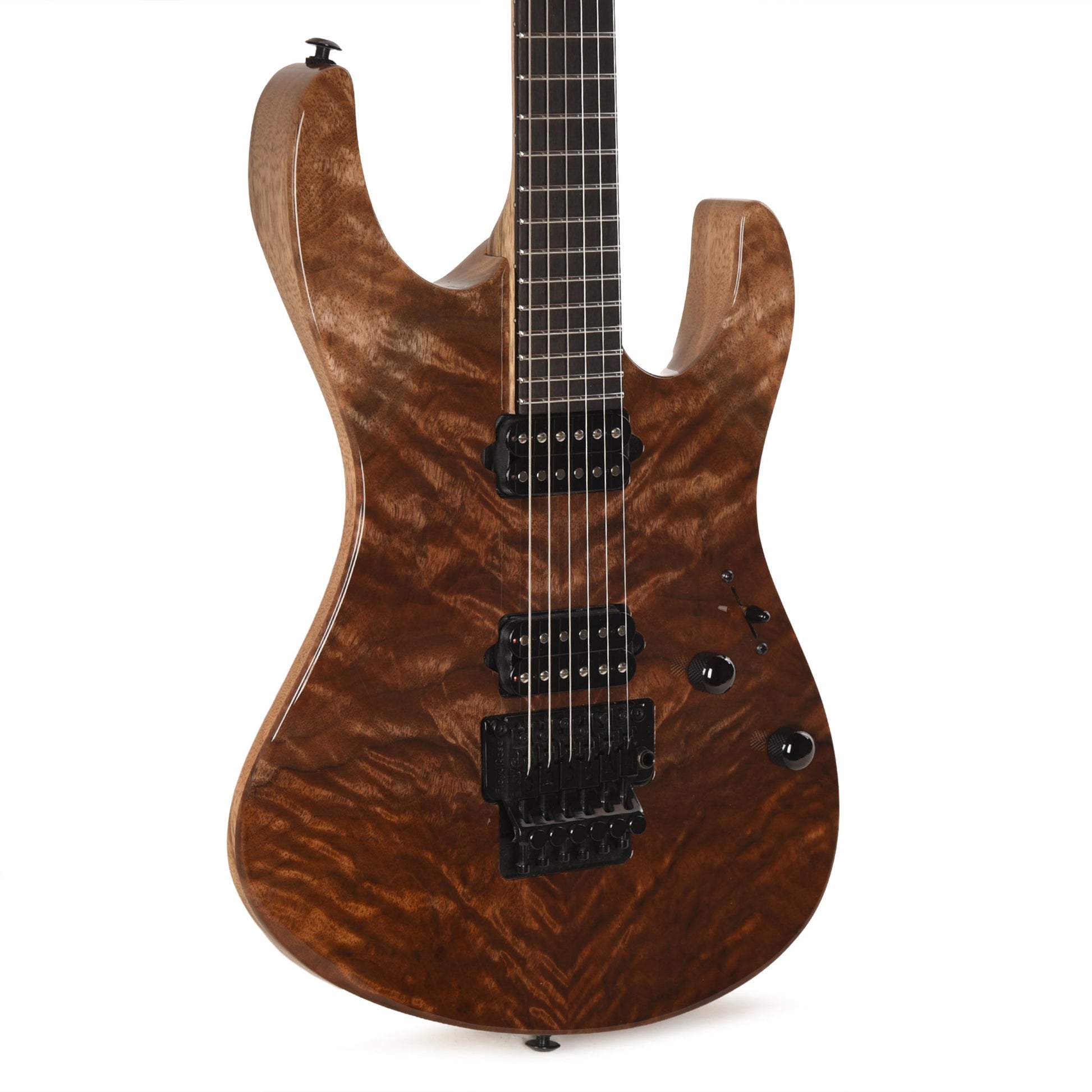 Suhr Custom Modern Natural w/CME-Selected Figured Walnut Top