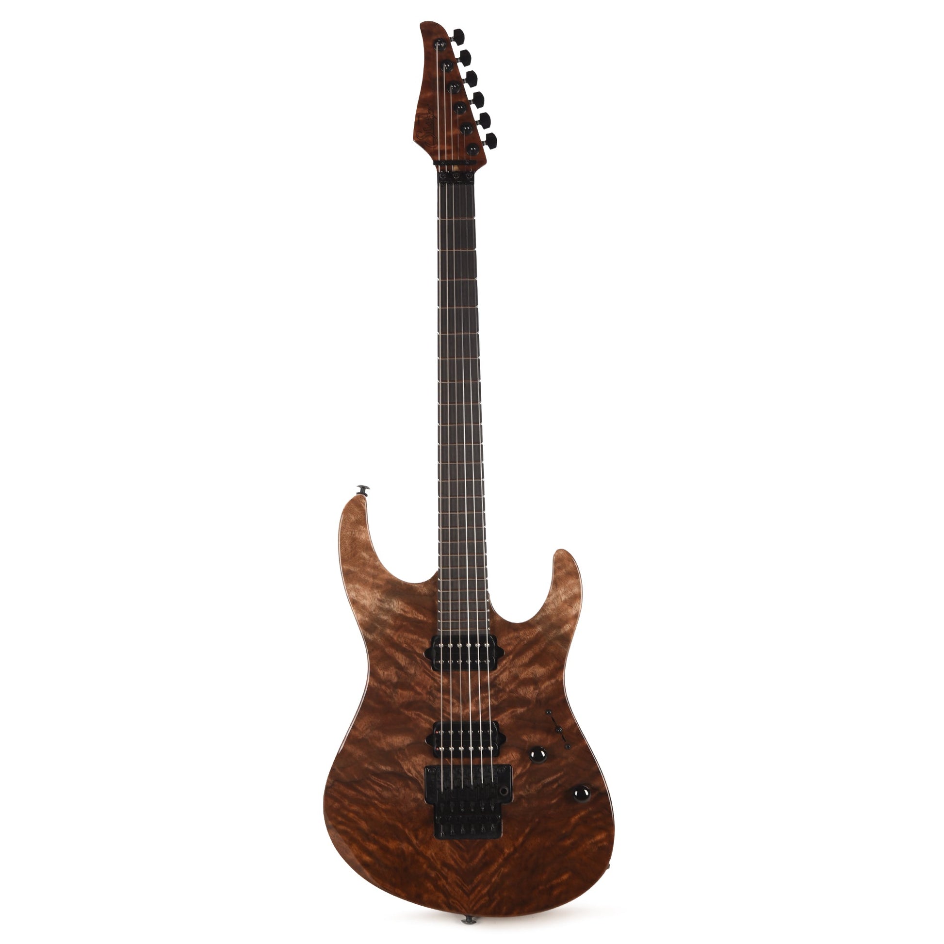 Suhr Custom Modern Natural w/CME-Selected Figured Walnut Top
