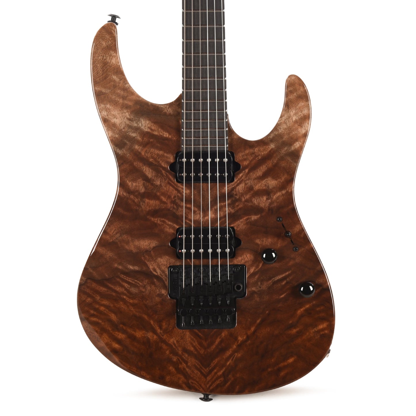 Suhr Custom Modern Natural w/CME-Selected Figured Walnut Top