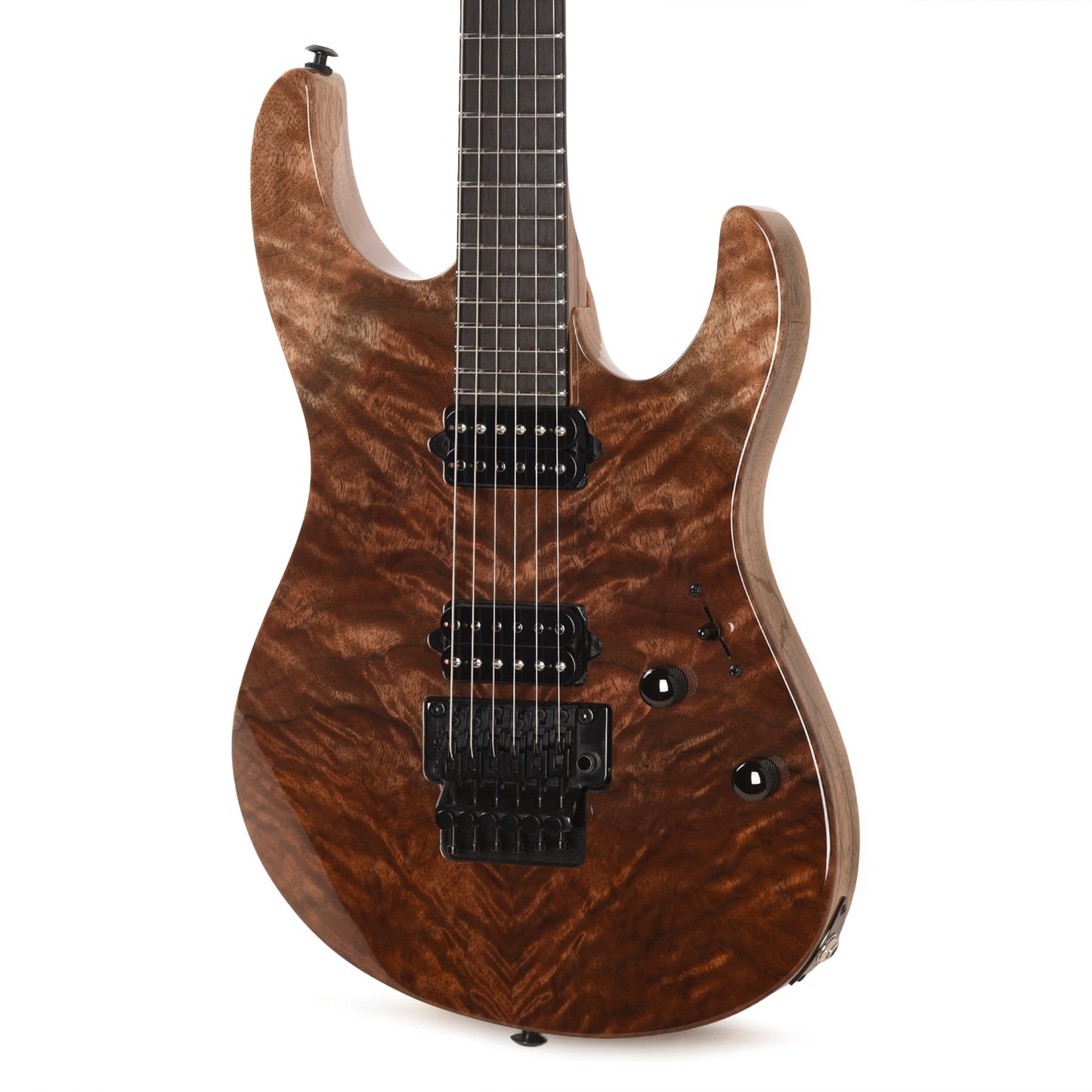 Suhr Custom Modern Natural w/CME-Selected Figured Walnut Top