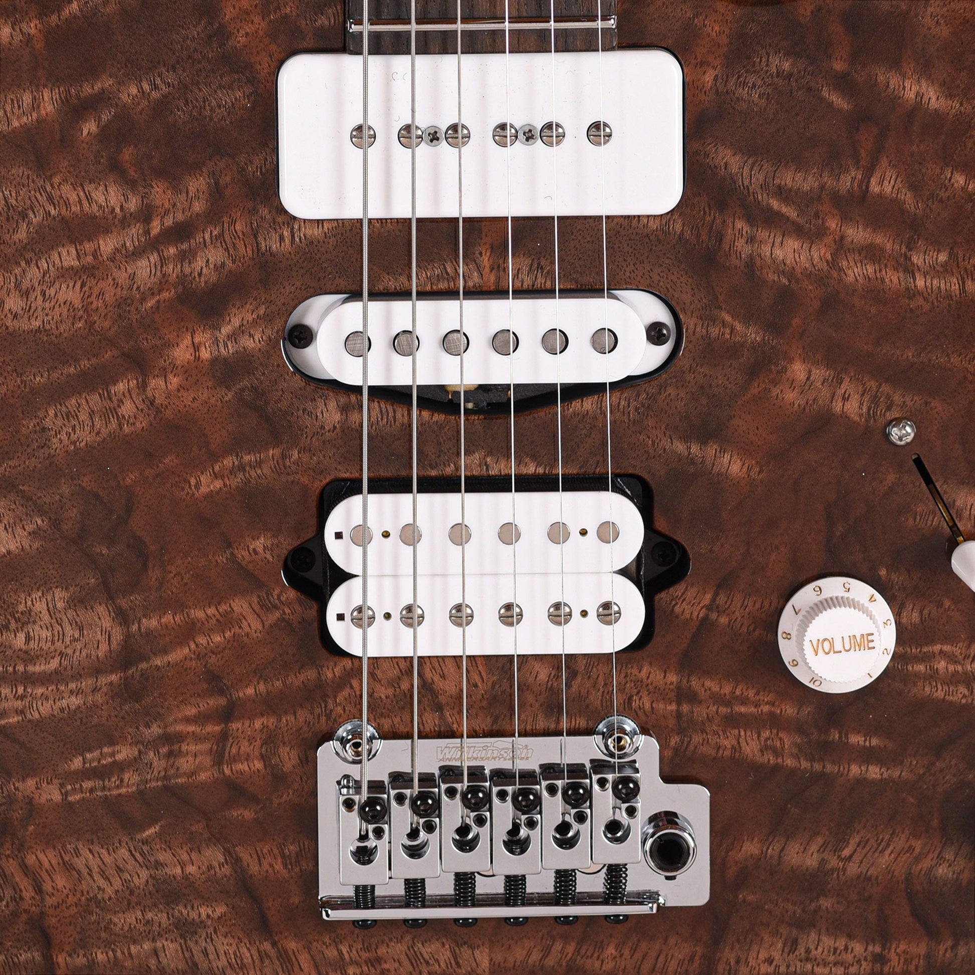 Suhr Custom Modern Natural w/CME-Selected Figured Walnut Top