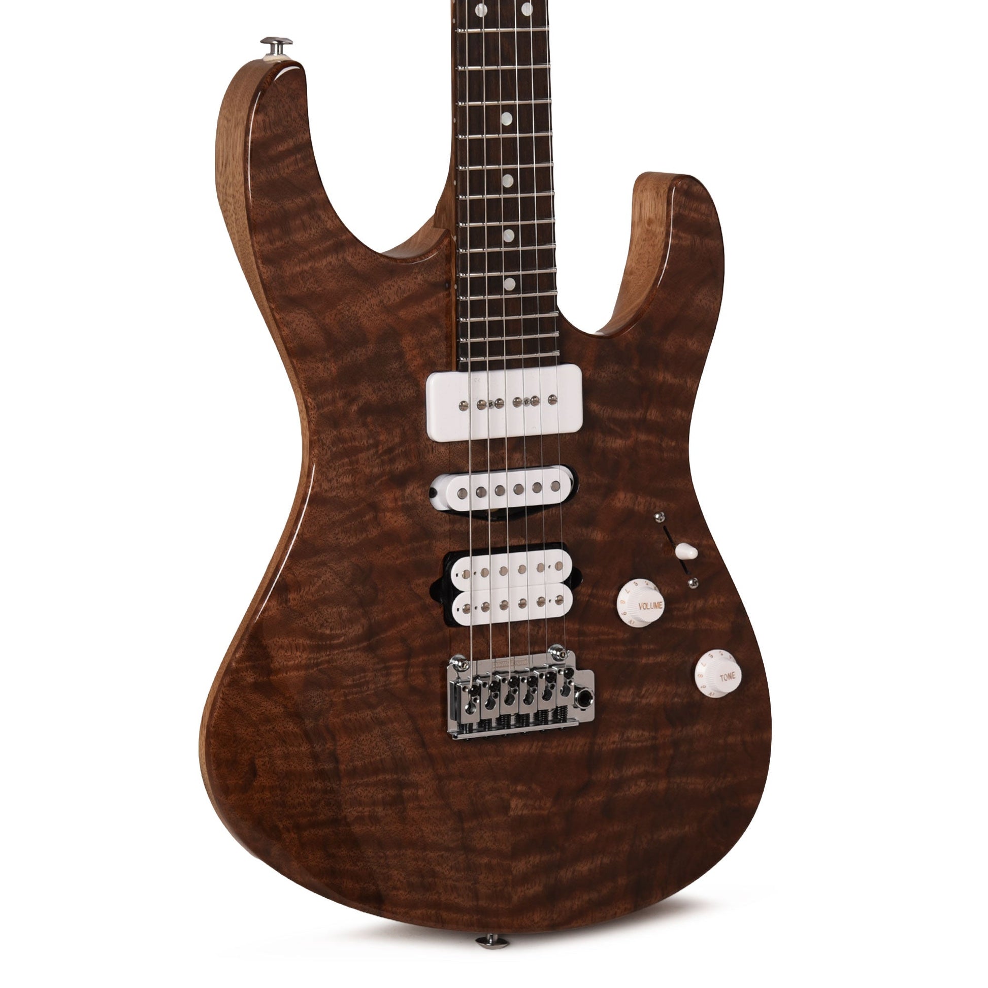 Suhr Custom Modern Natural w/CME-Selected Figured Walnut Top