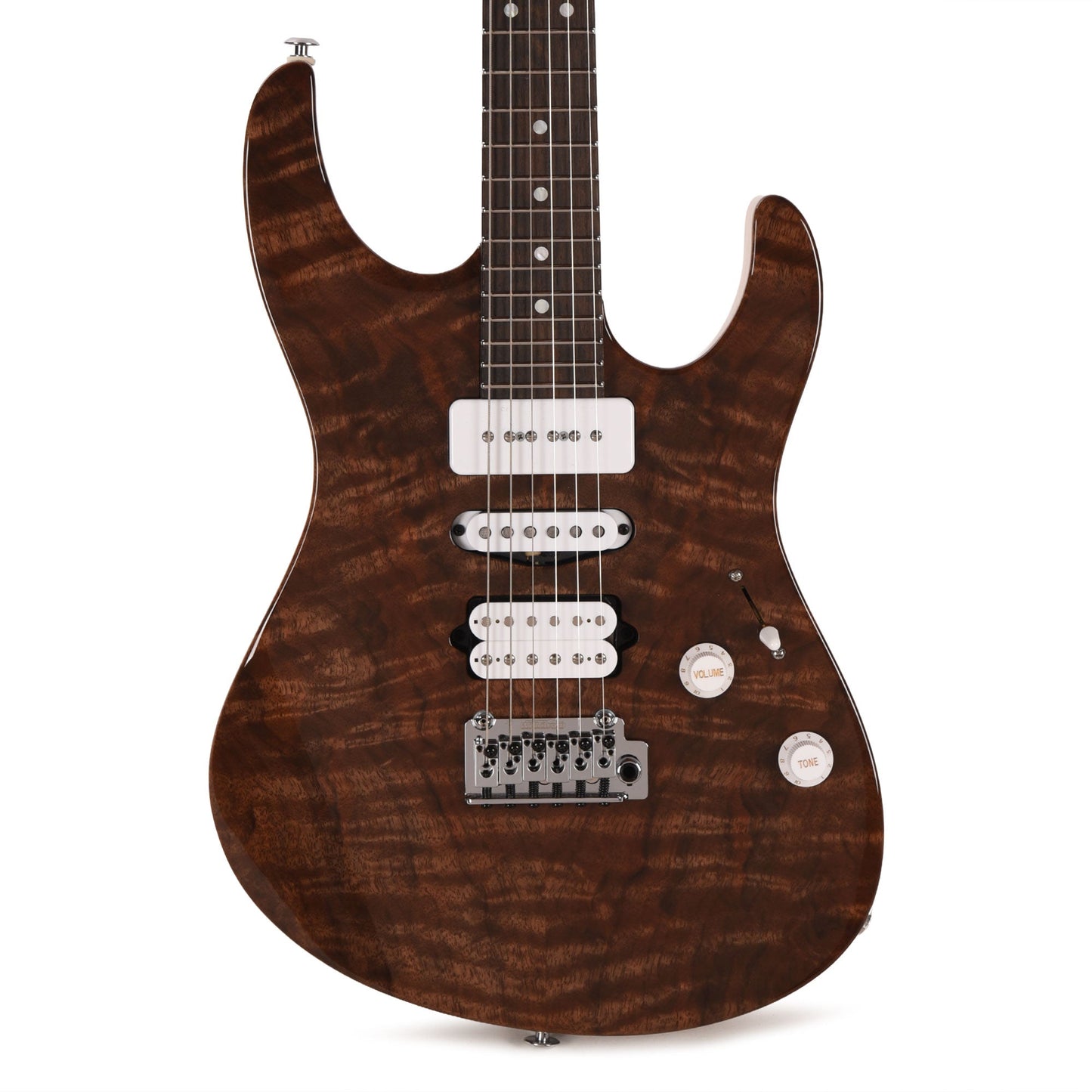 Suhr Custom Modern Natural w/CME-Selected Figured Walnut Top