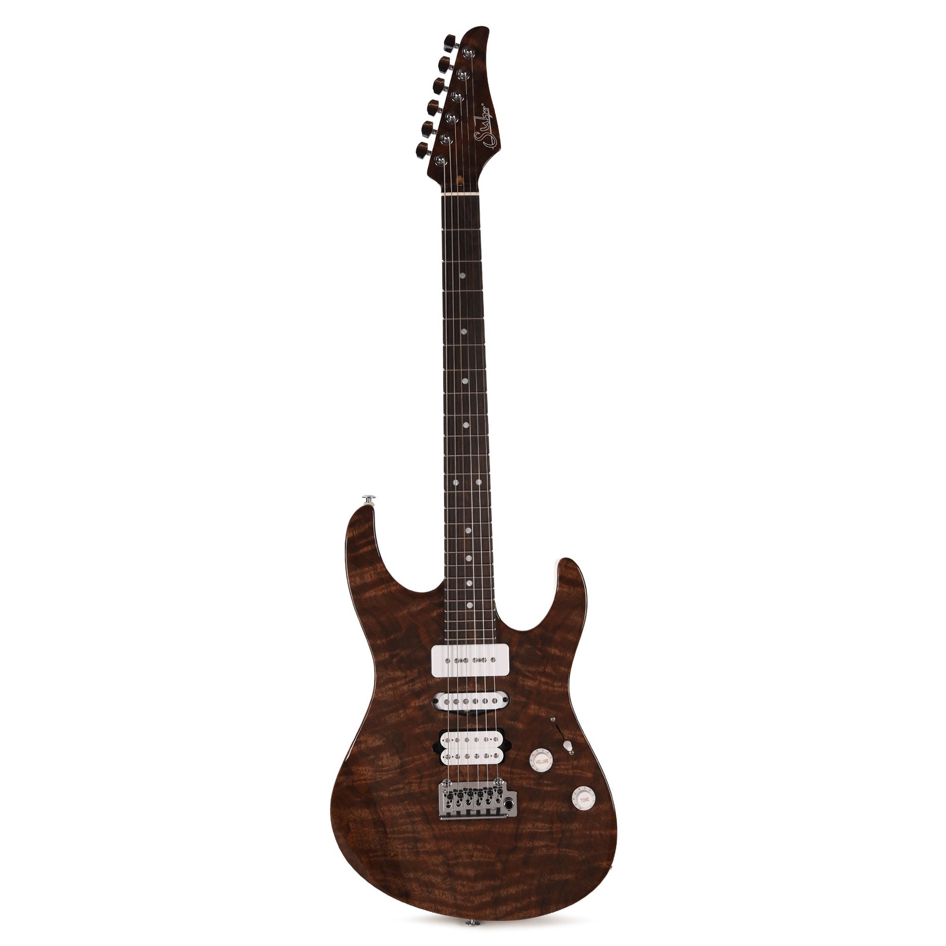 Suhr Custom Modern Natural w/CME-Selected Figured Walnut Top