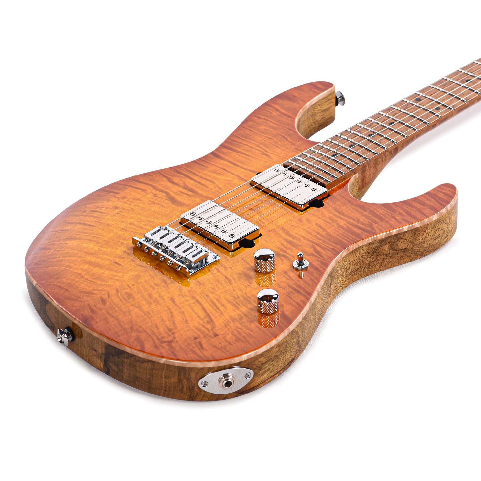 Suhr Custom Modern Set Neck Suhr Burst w/CME-Selected Angel Quilt Maple Top