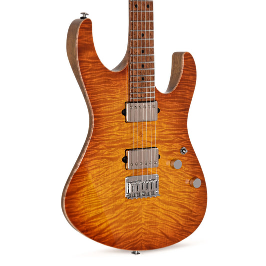 Suhr Custom Modern Set Neck Suhr Burst w/CME-Selected Angel Quilt Maple Top
