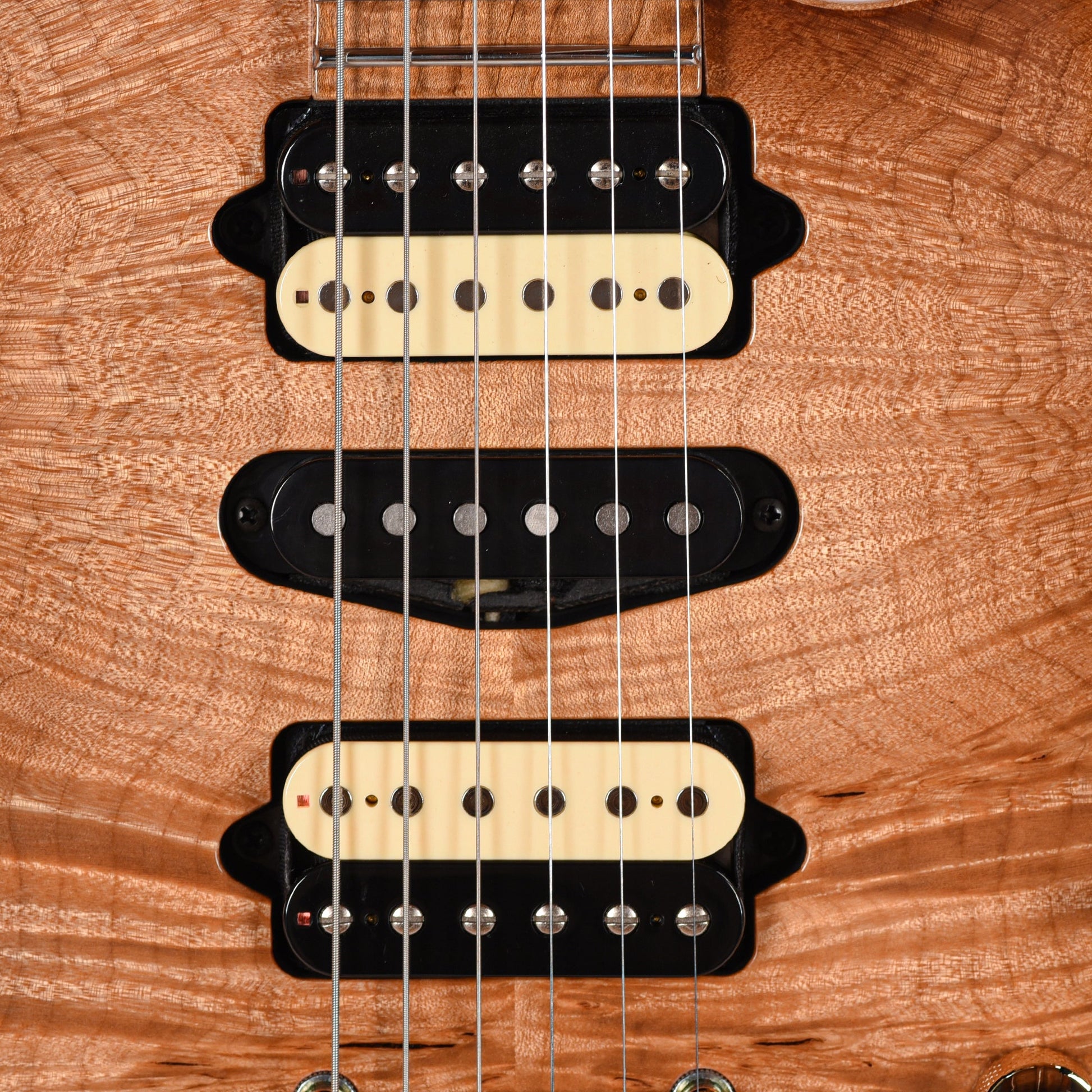 Suhr Custom Modern T Natural Burst w/CME-Selected Waterfall Burl Maple Top