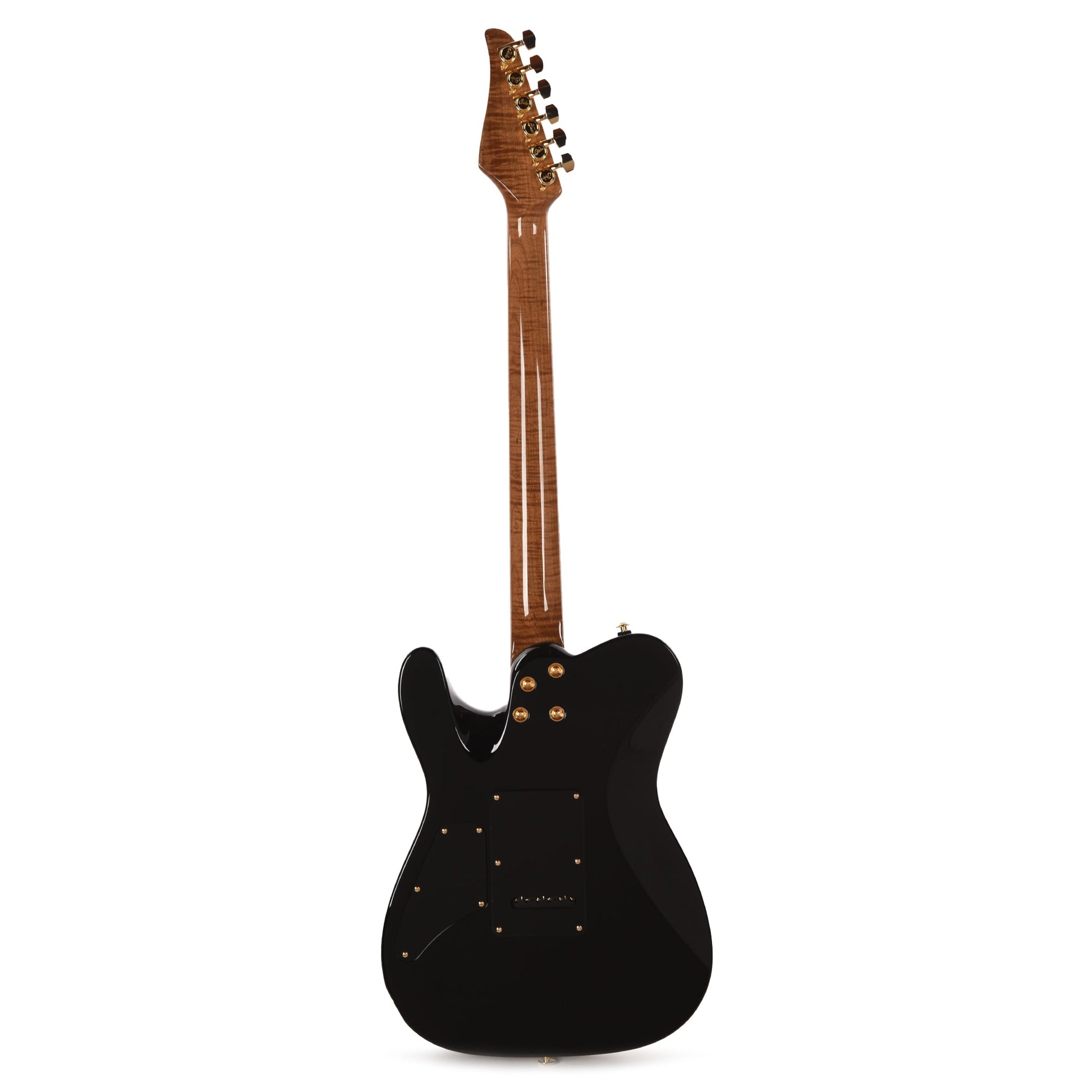Suhr Custom Modern T Natural Burst w/CME-Selected Waterfall Burl Maple Top