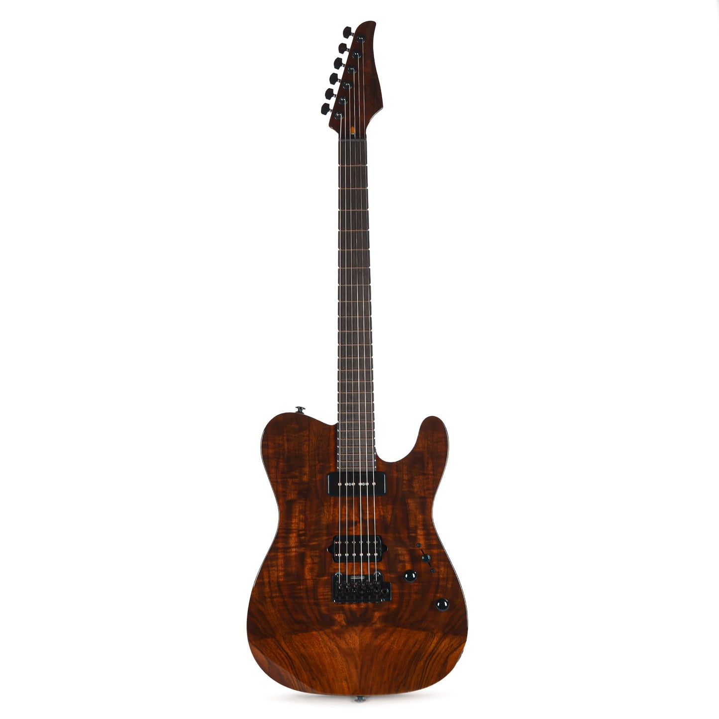 Suhr Custom Modern T Vintage Natural w/CME-Selected Figured Walnut Top
