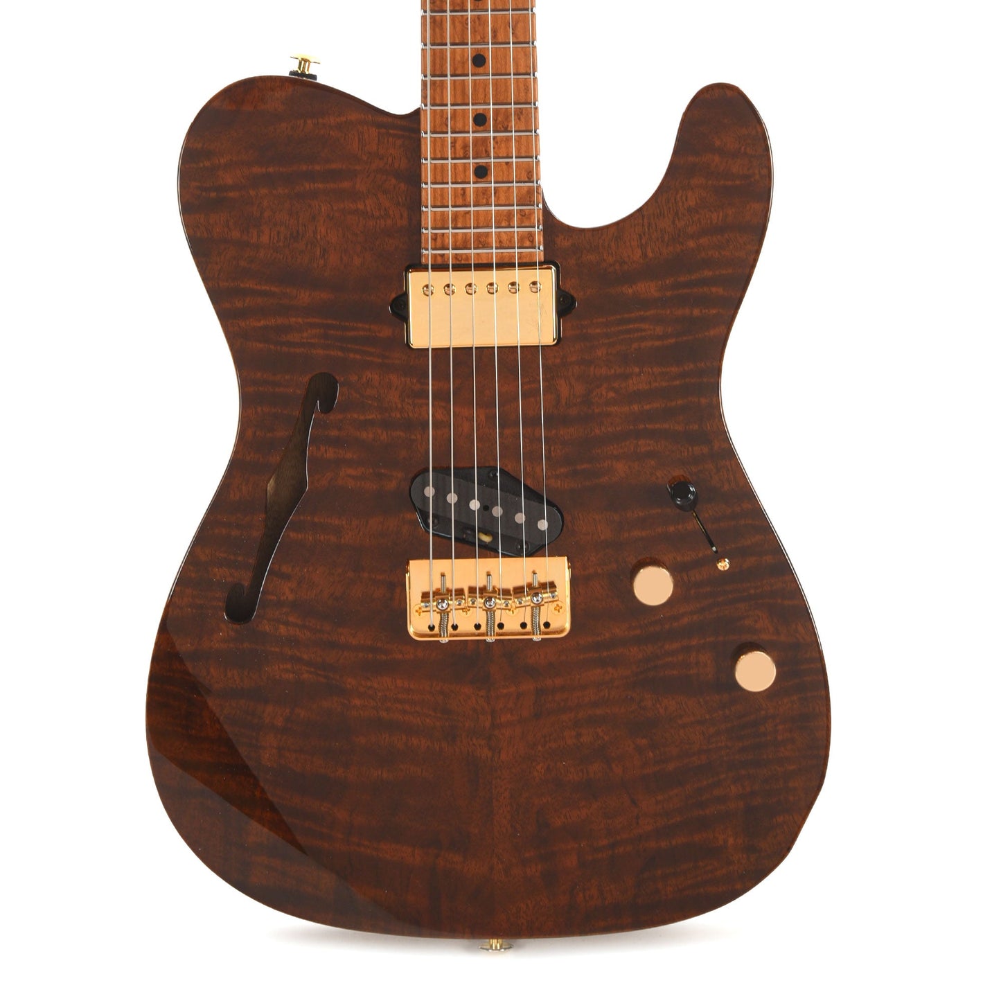 Suhr Custom Modern T Vintage Natural w/CME-Selected Figured Walnut Top
