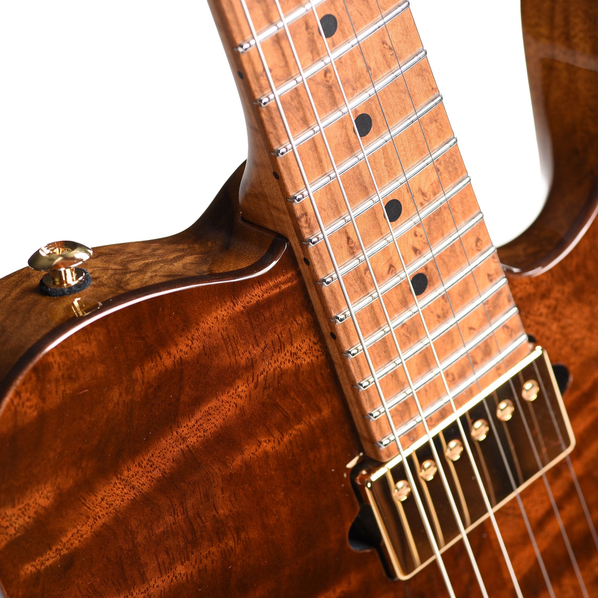 Suhr Custom Modern T Vintage Natural w/CME-Selected Figured Walnut Top