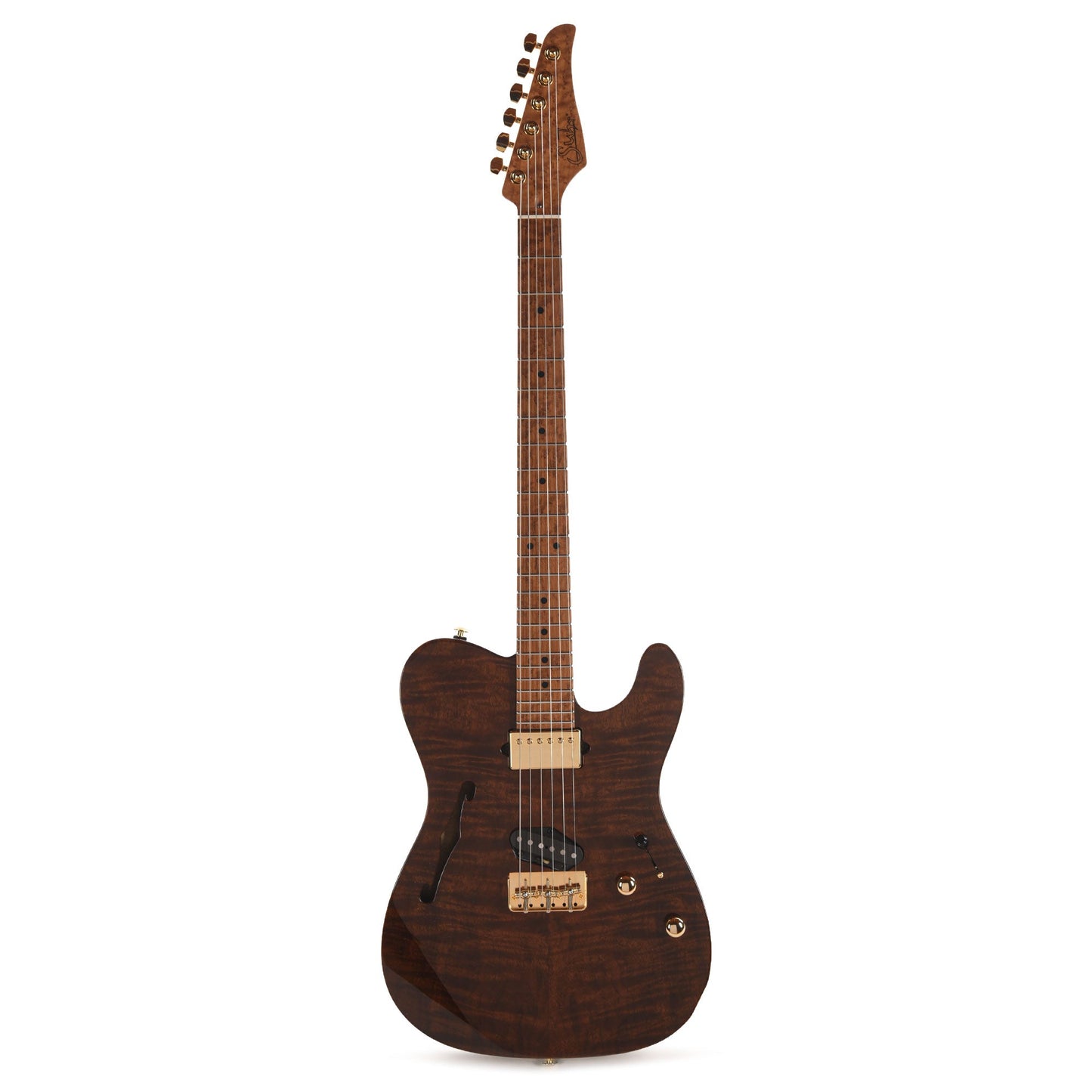 Suhr Custom Modern T Vintage Natural w/CME-Selected Figured Walnut Top