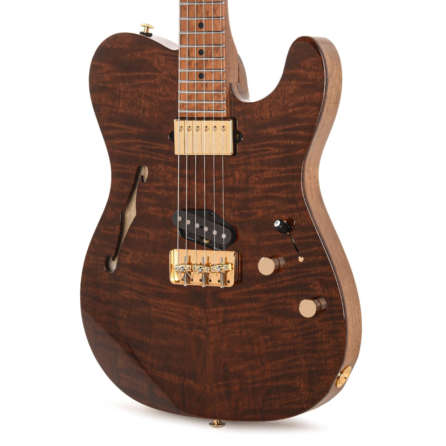 Suhr Custom Modern T Vintage Natural w/CME-Selected Figured Walnut Top