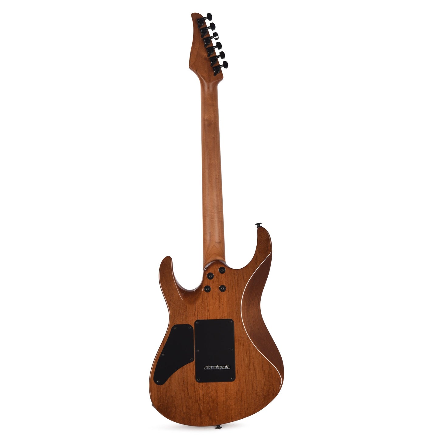 Suhr Custom Modern Trans Caramel w/ CME-Selected Waterfall Burl Maple Top
