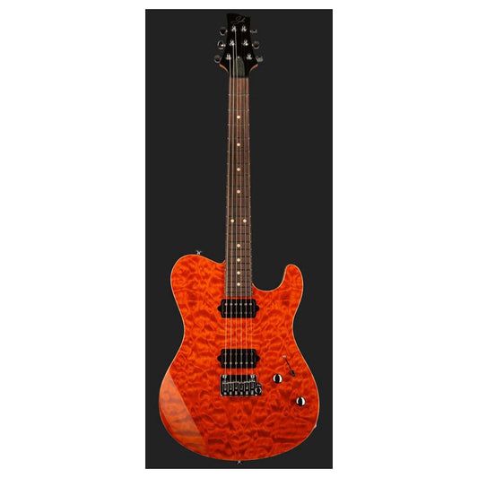 Suhr Oso Short Scale Custom Orange Stain w/Figured Maple Top
