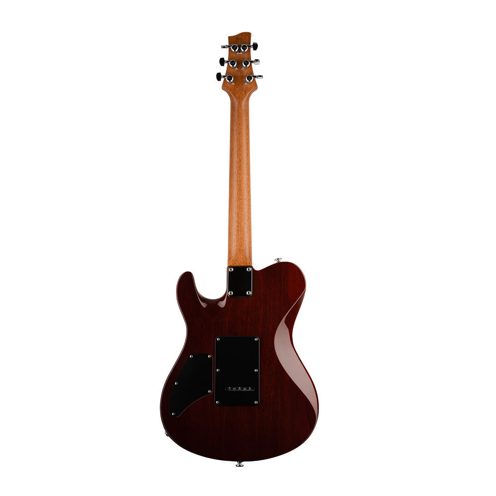 Suhr Oso Short Scale Mahogany w/ Figured Curly Maple Top Bengal Burst
