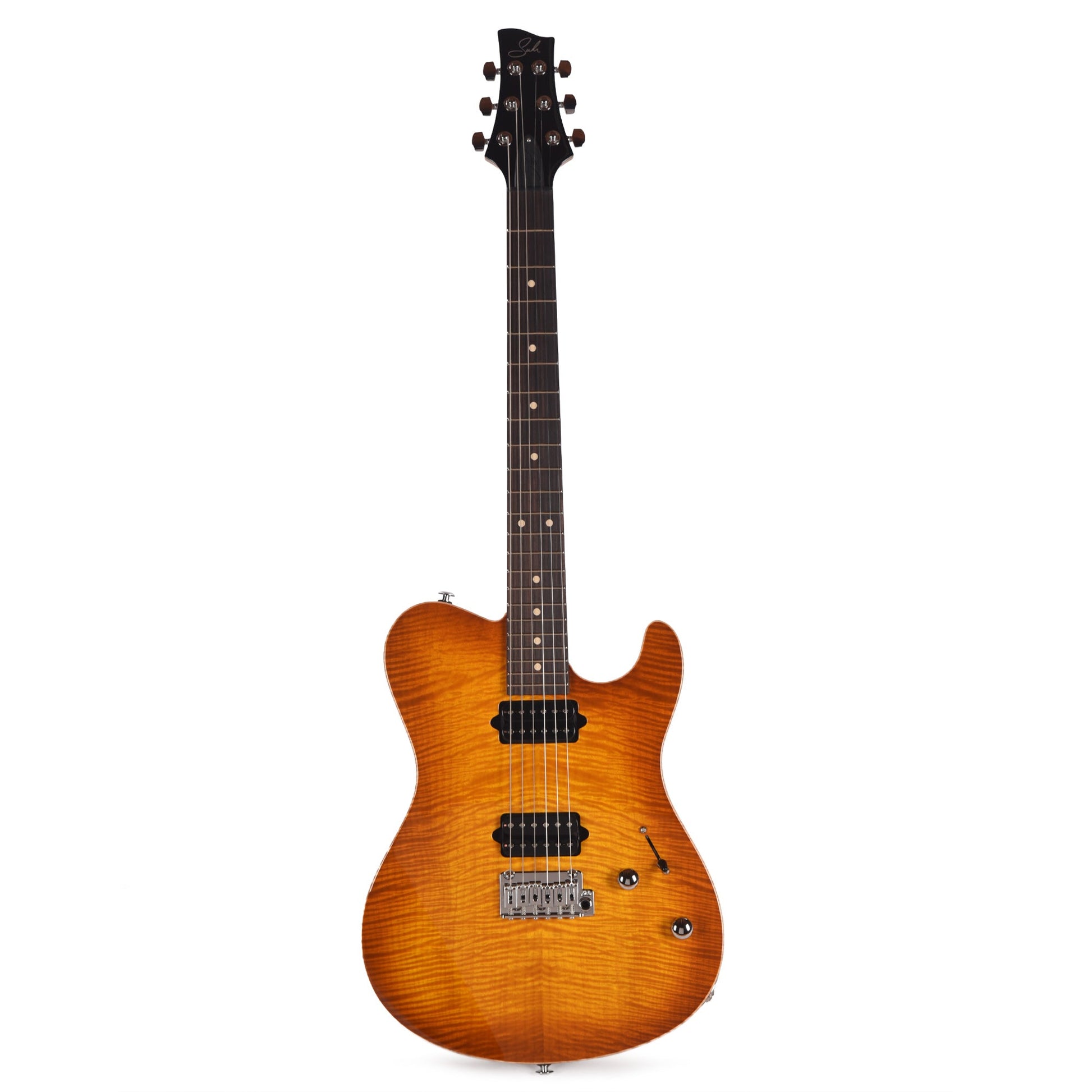 Suhr Oso Short Scale Tea Burst w/Figured Maple Top