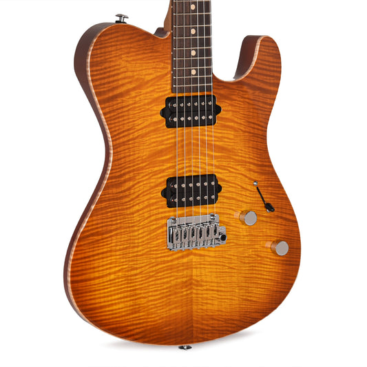 Suhr Oso Short Scale Tea Burst w/Figured Maple Top