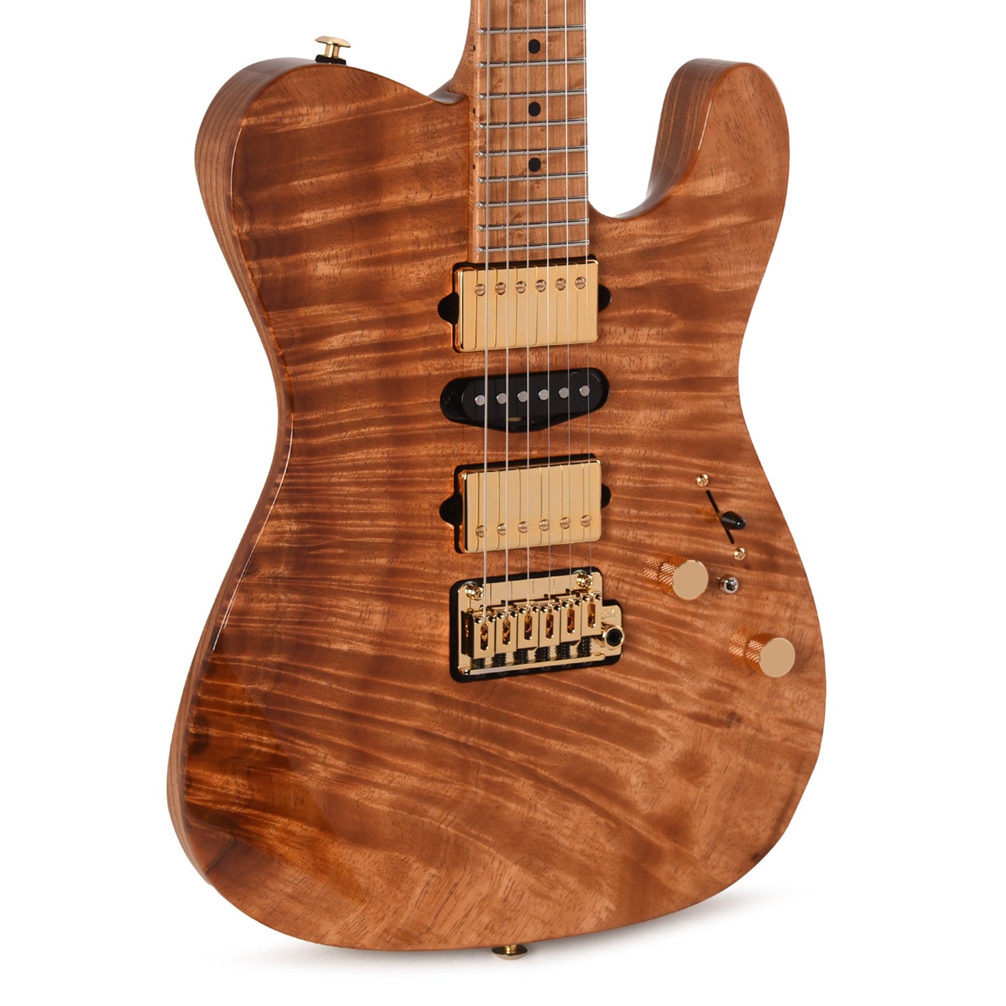 Suhr Custom Modern T Natural w/CME-Selected Figured 1-Piece Koa Top
